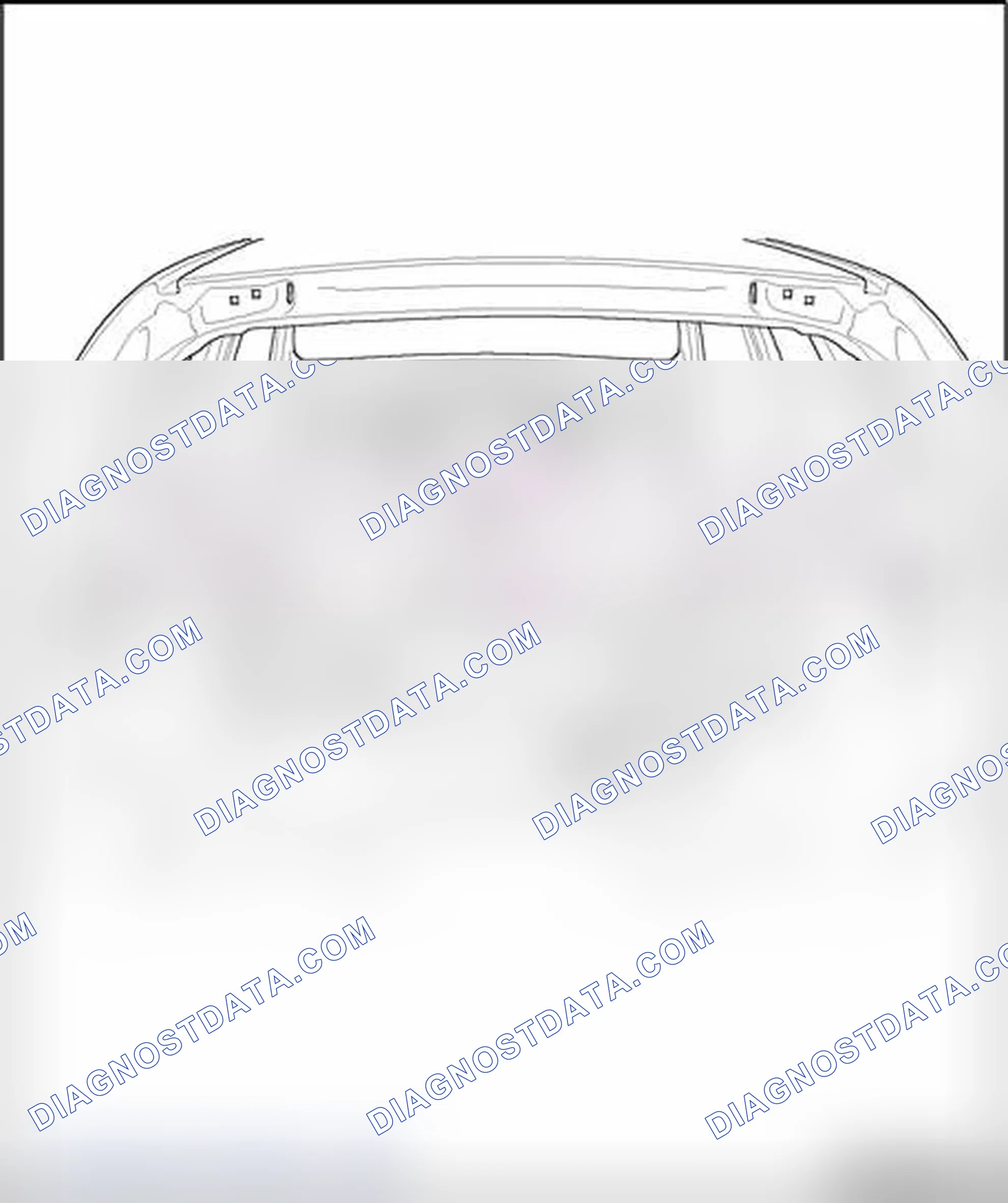 Scheme 58: Body, center (Avant models - interior)