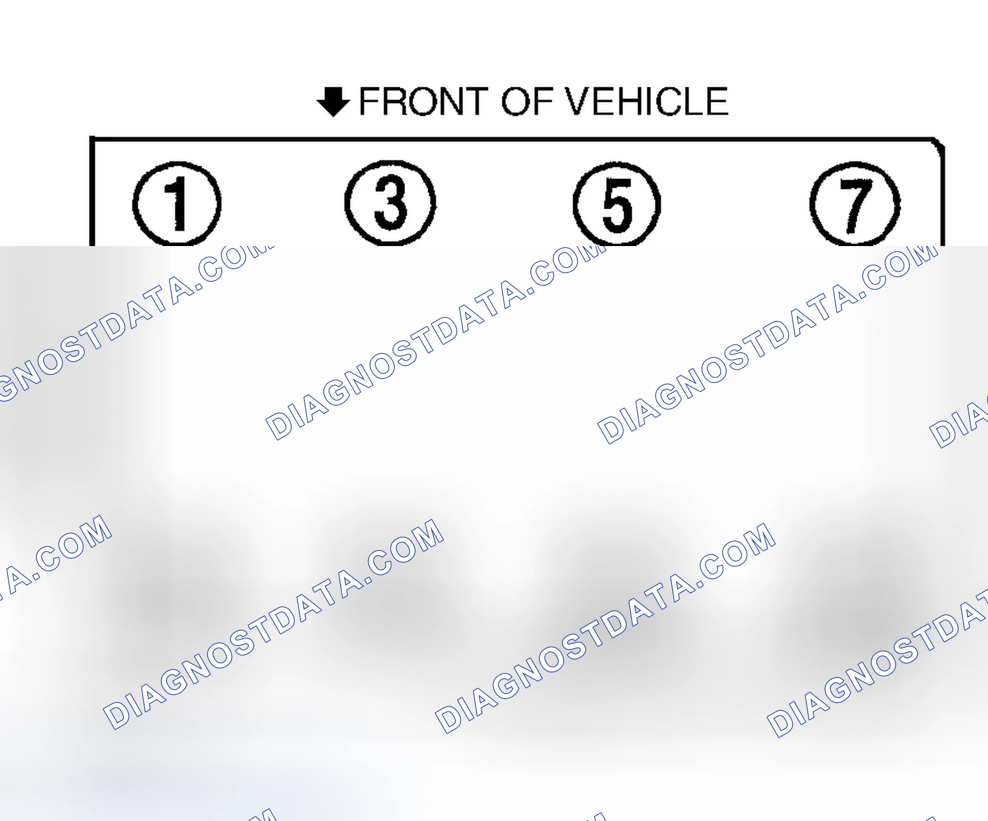 Scheme 6: Firing Order (4.0L& 4.6L)