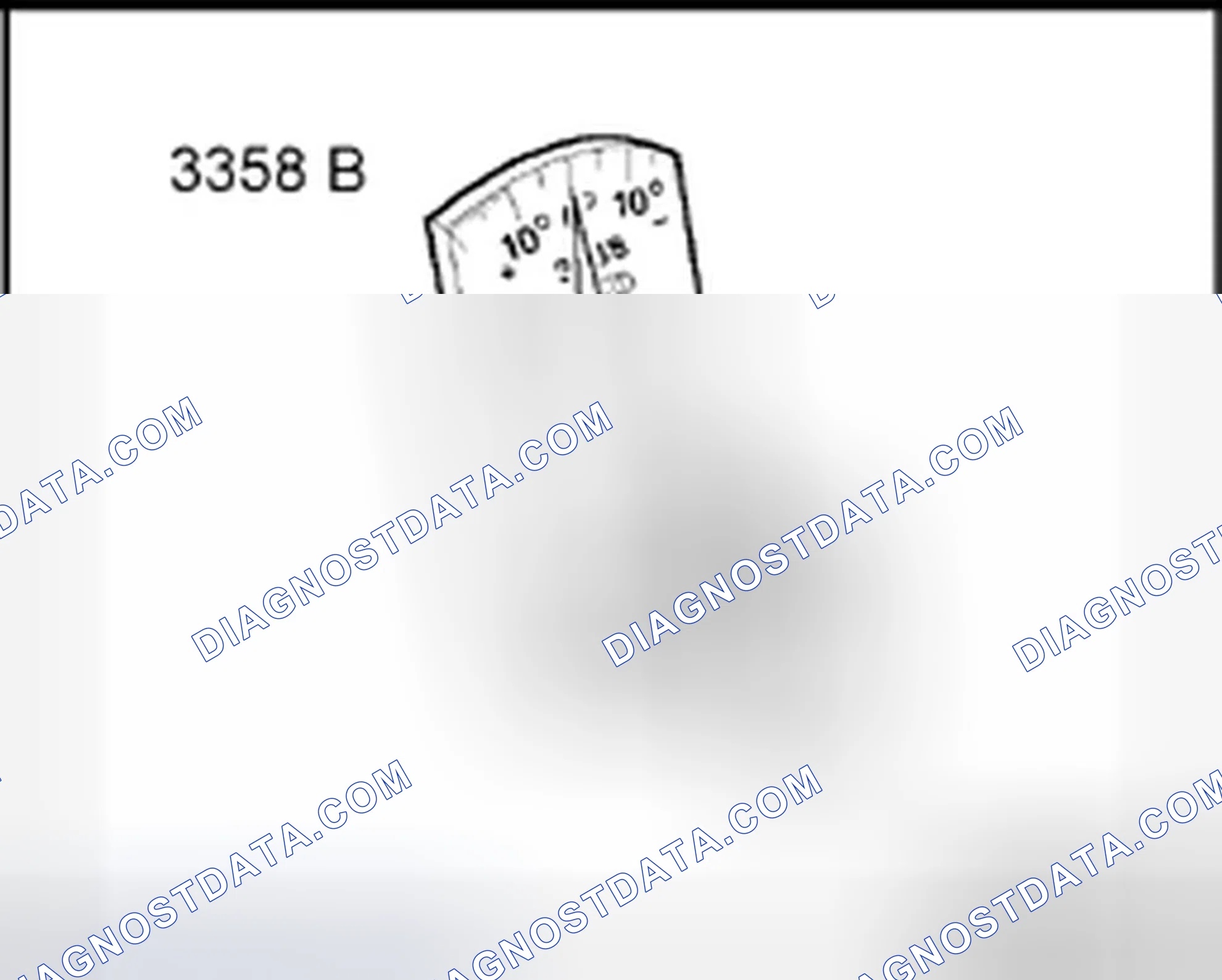 Scheme 97: Windshield wiper blades, check angle setting, adjust if necessary