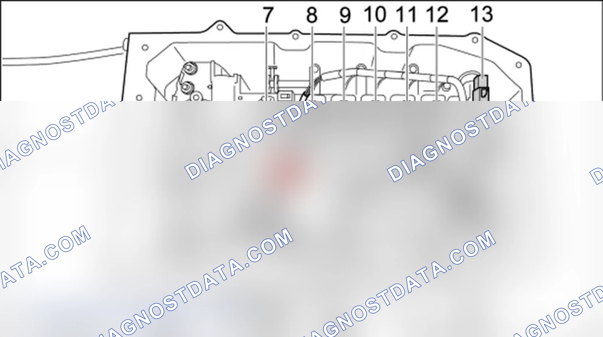 Scheme 199: Installing wiring harness in transmission