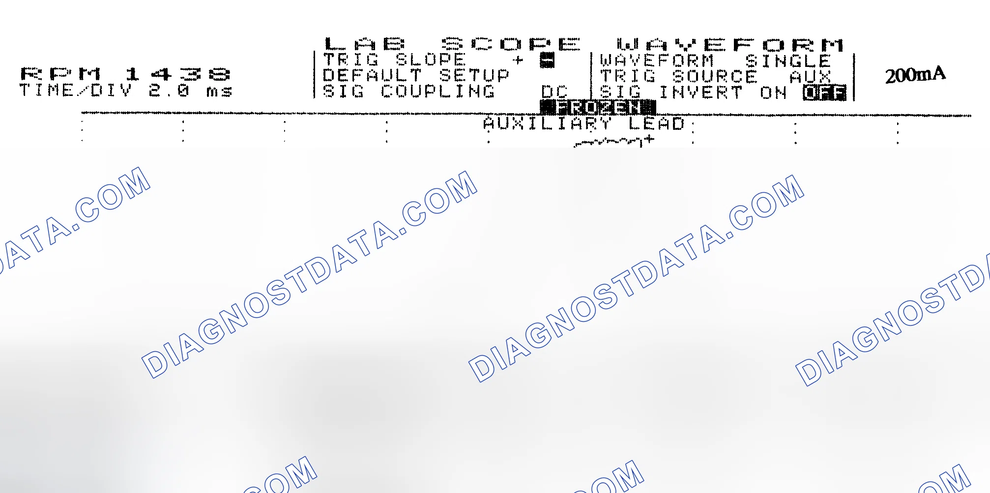 Scheme 15: Single Injector w/Normal Current Flow - Current Pattern