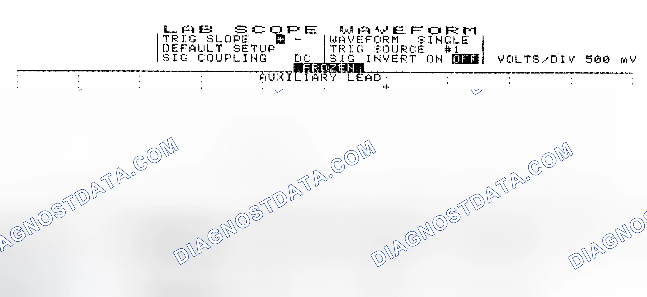 Scheme 10: Single Injector w/Excessive Current Flow - Current Pattern