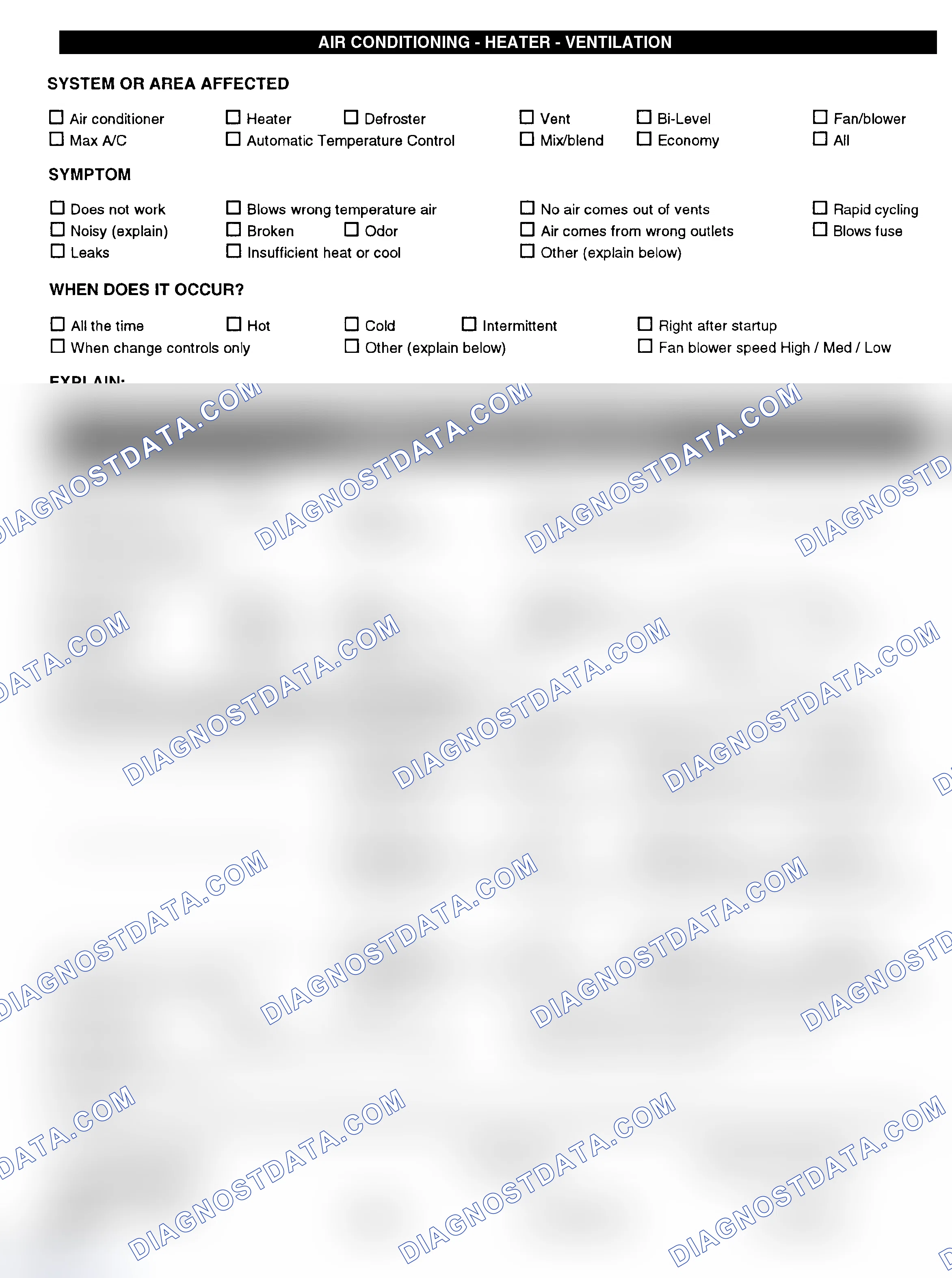 Scheme 4: Symptom Check List - Page 3