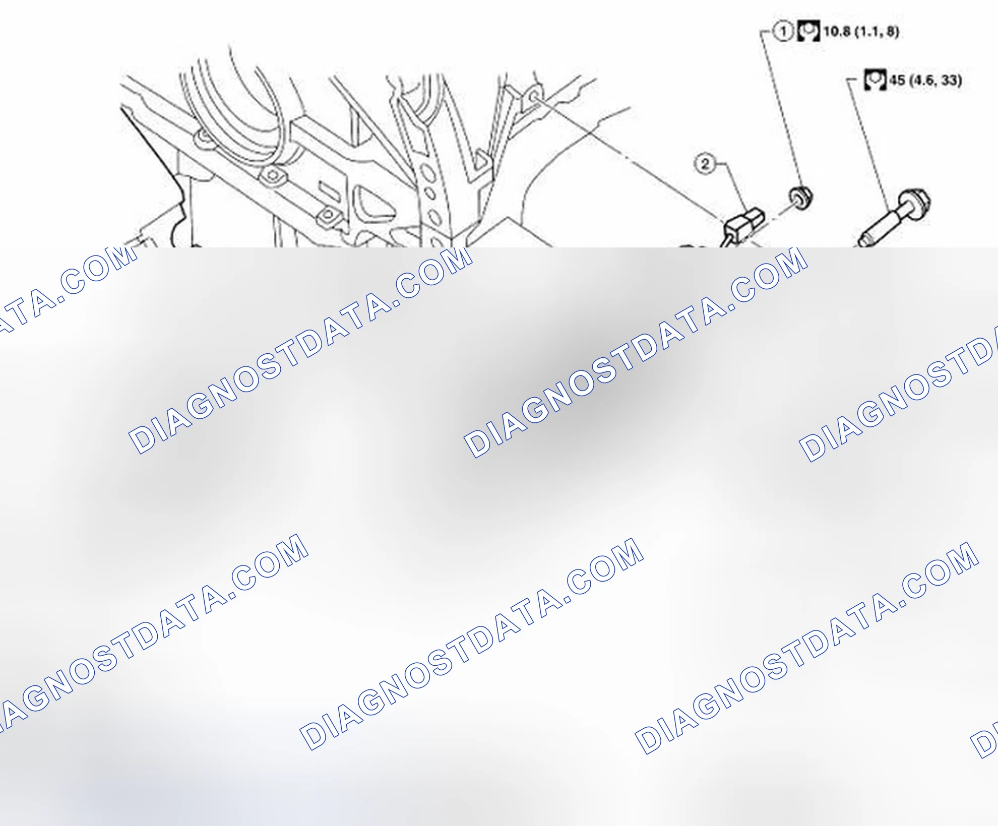 Fig. 29: Identifying Identifying Starter Motor Assembly Components (VQ40DE Models)