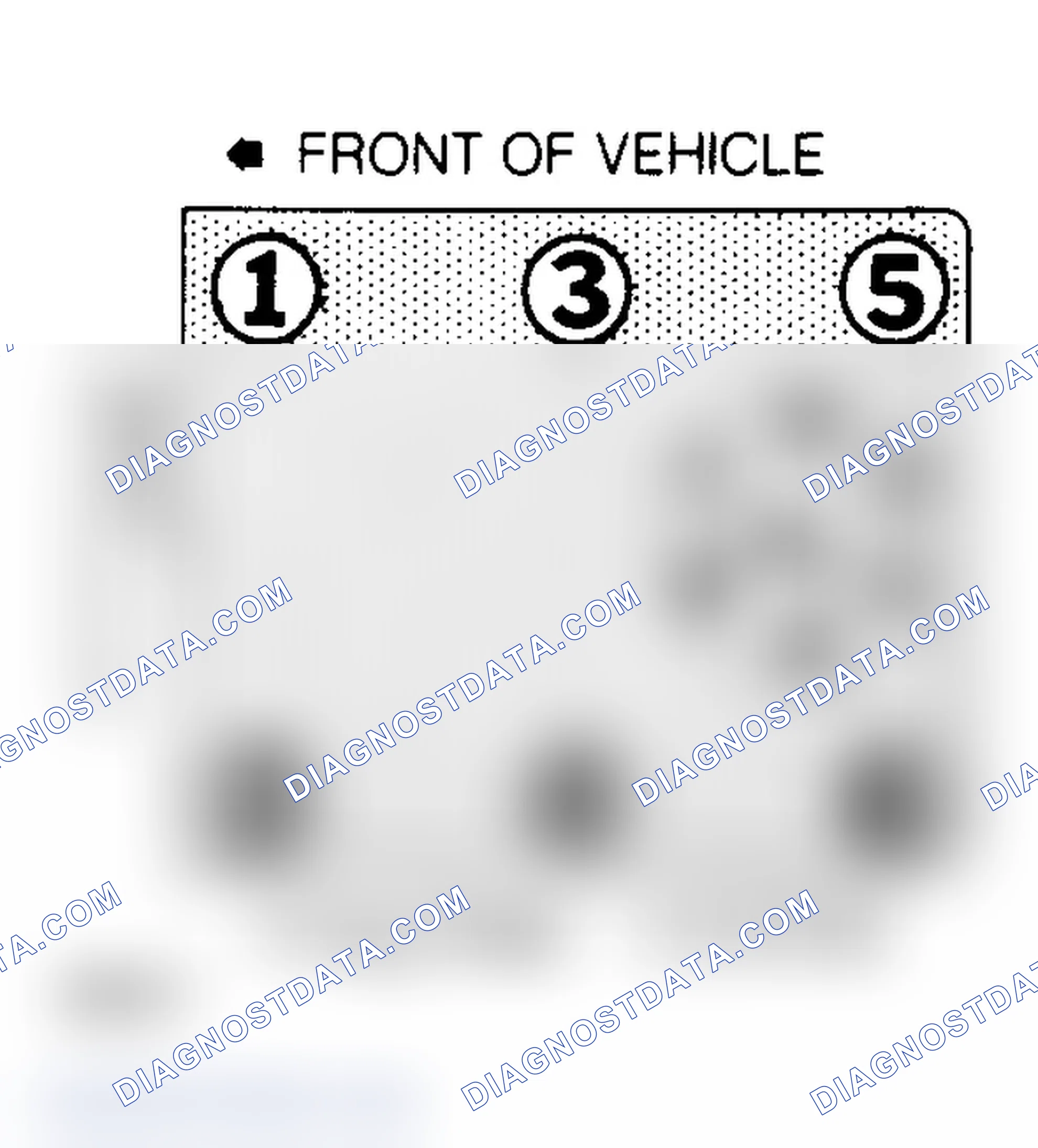 Scheme 3: Firing Order & Timing Marks (3.1L)