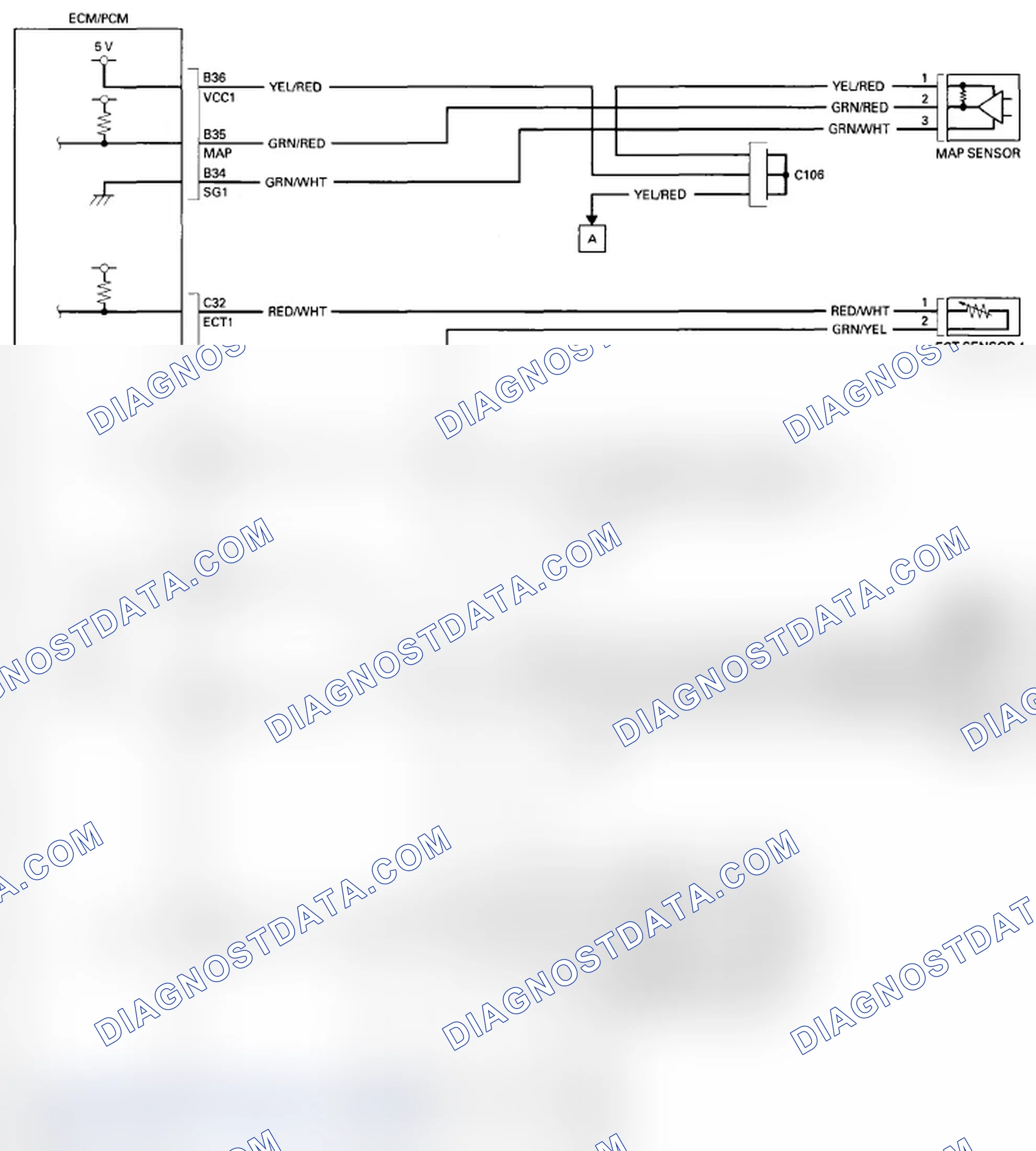 Scheme 299: ECM/PCM Circuit Diagram