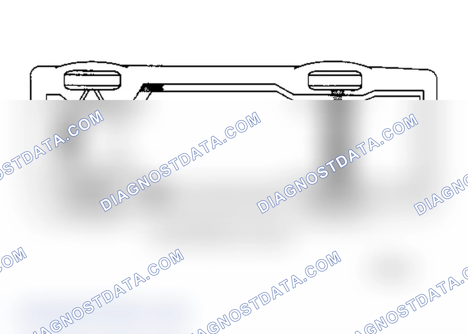 Scheme 3: Jacking & Hoisting Locations (Pathfinder & Pickup) Courtesy of Nissan Motor Co., U.S.A.