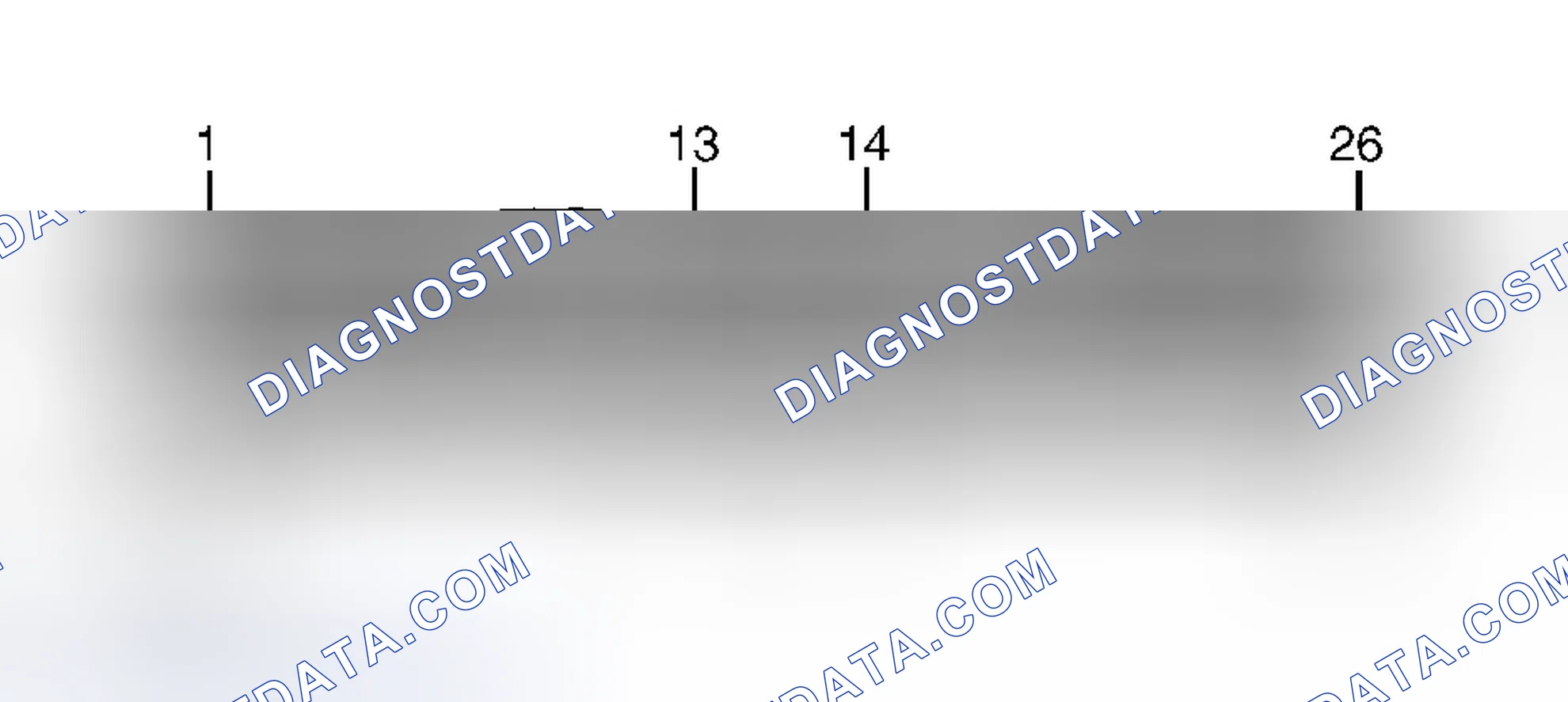 Scheme 1: Identifying 104-Pin PCM Connector Pins (Except LS)