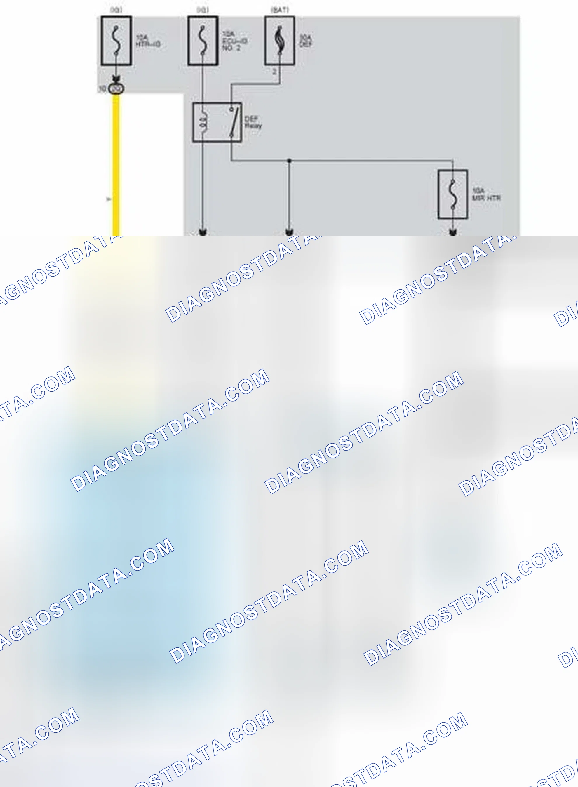 Scheme 122: Mirror Heater and Rear Window Defogger