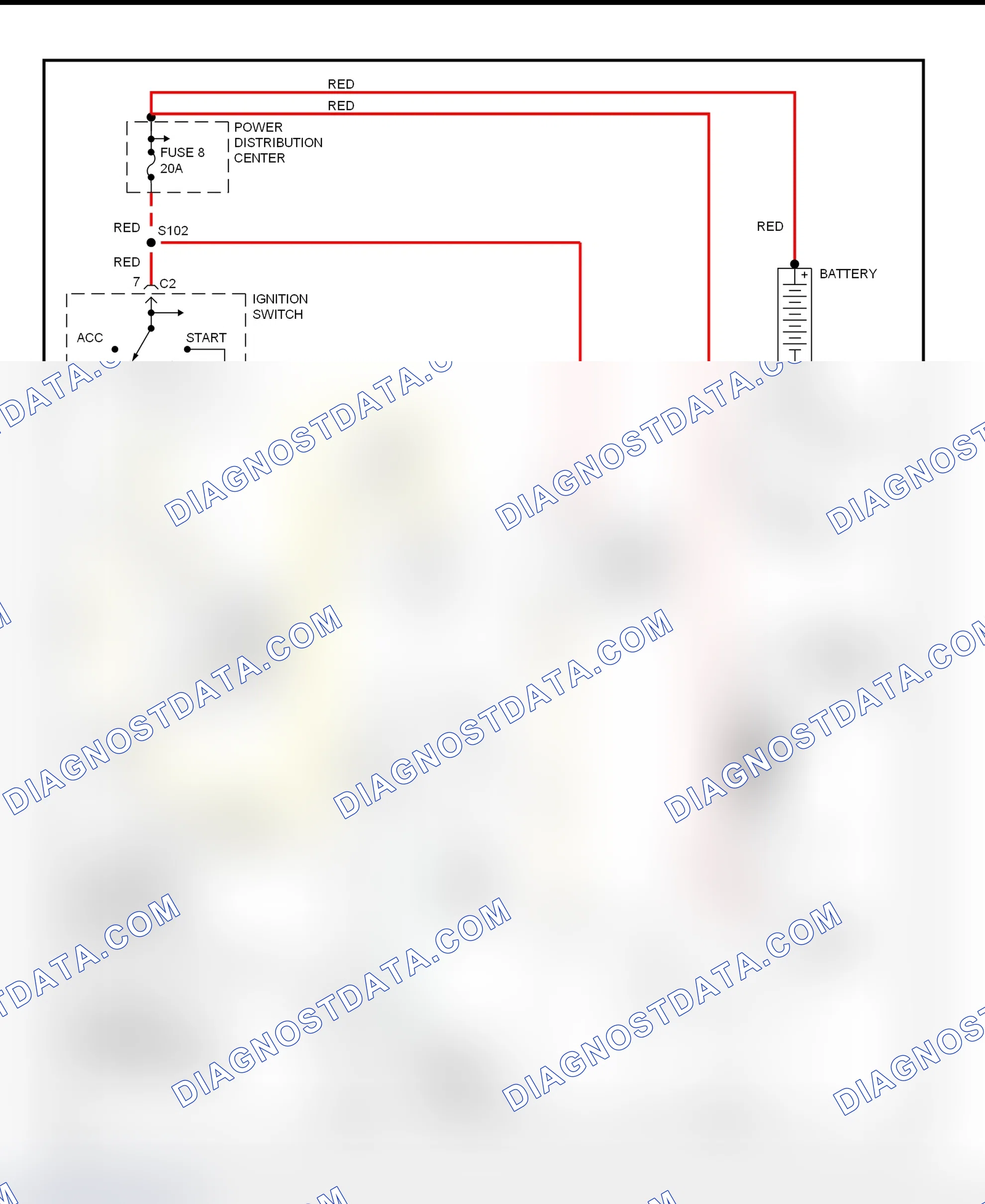 Fig. 4: Starting System Wiring Diagram (Breeze, Cirrus & Stratus)
