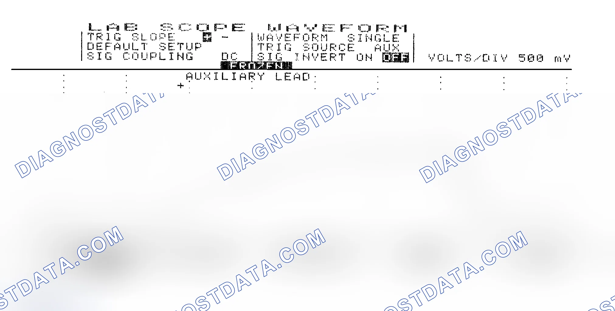 Scheme 14: Single Injector w/Excessive Current Flow - Current Pattern