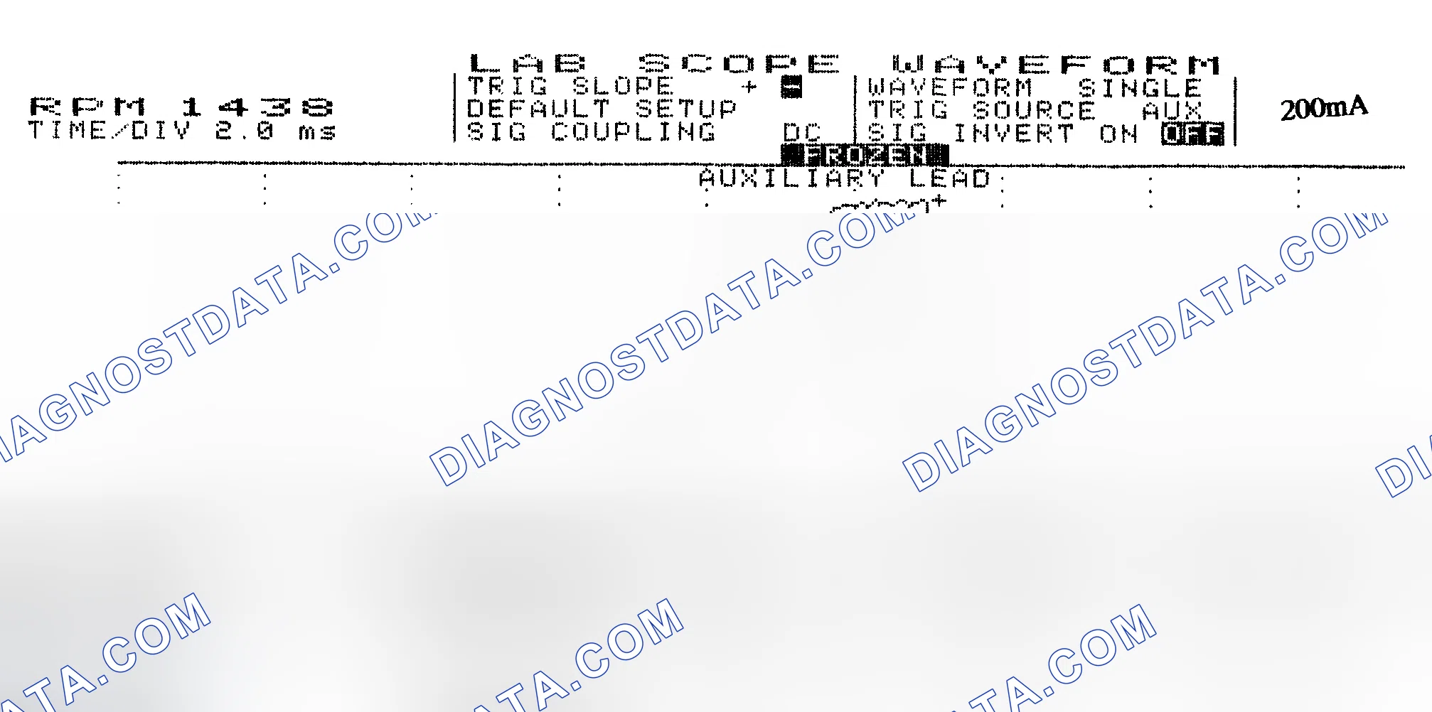 Scheme 15: Single Injector w/Normal Current Flow - Current Pattern