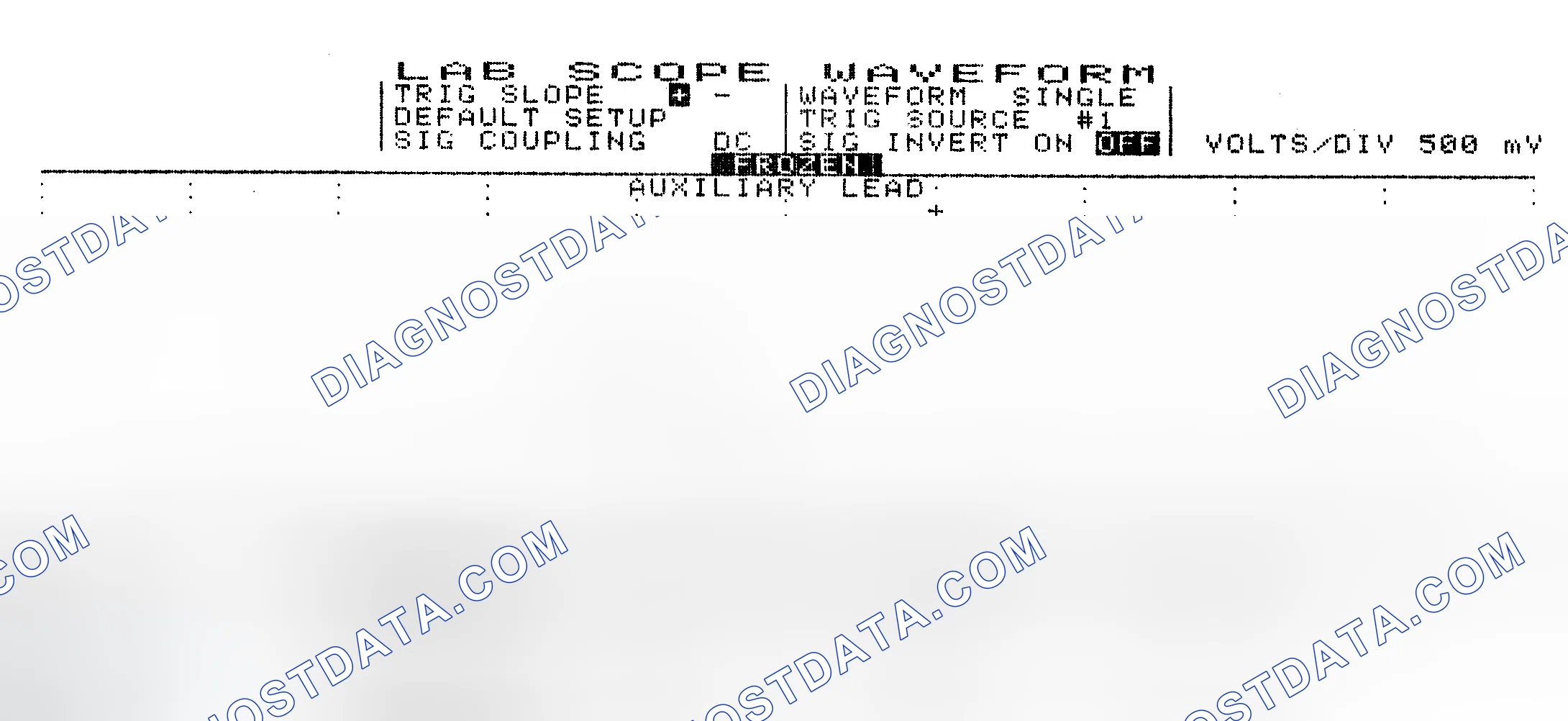 Scheme 10: Single Injector w/Excessive Current Flow - Current Pattern