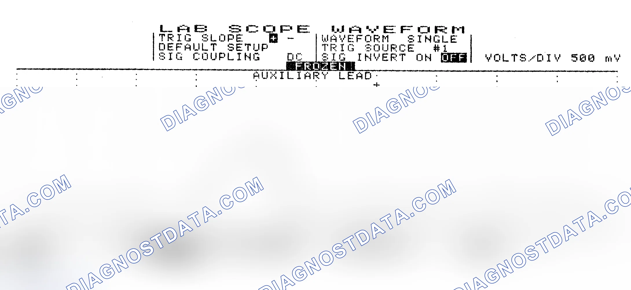 Scheme 10: Single Injector w/Excessive Current Flow - Current Pattern