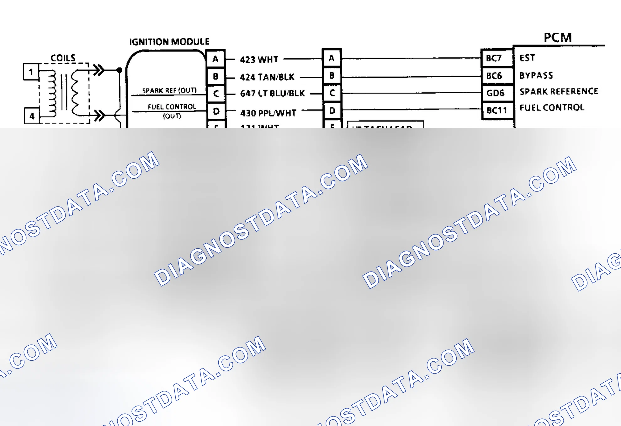 Scheme 1: Ignition System (3.8L)