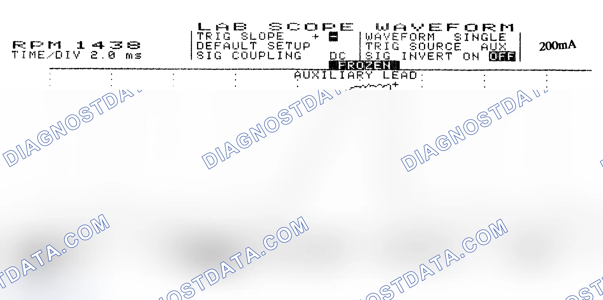 Scheme 15: Single Injector w/Normal Current Flow - Current Pattern