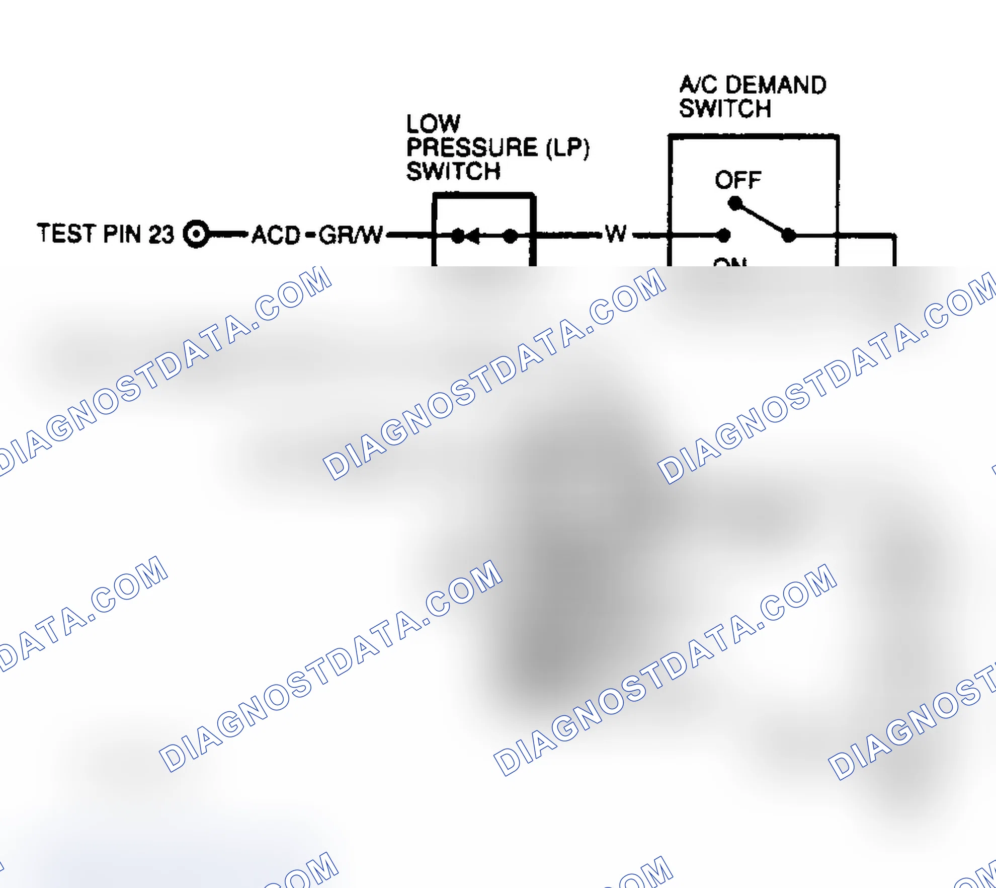 Scheme 77: WOT A/C Cut-Out Circuit (Probe)