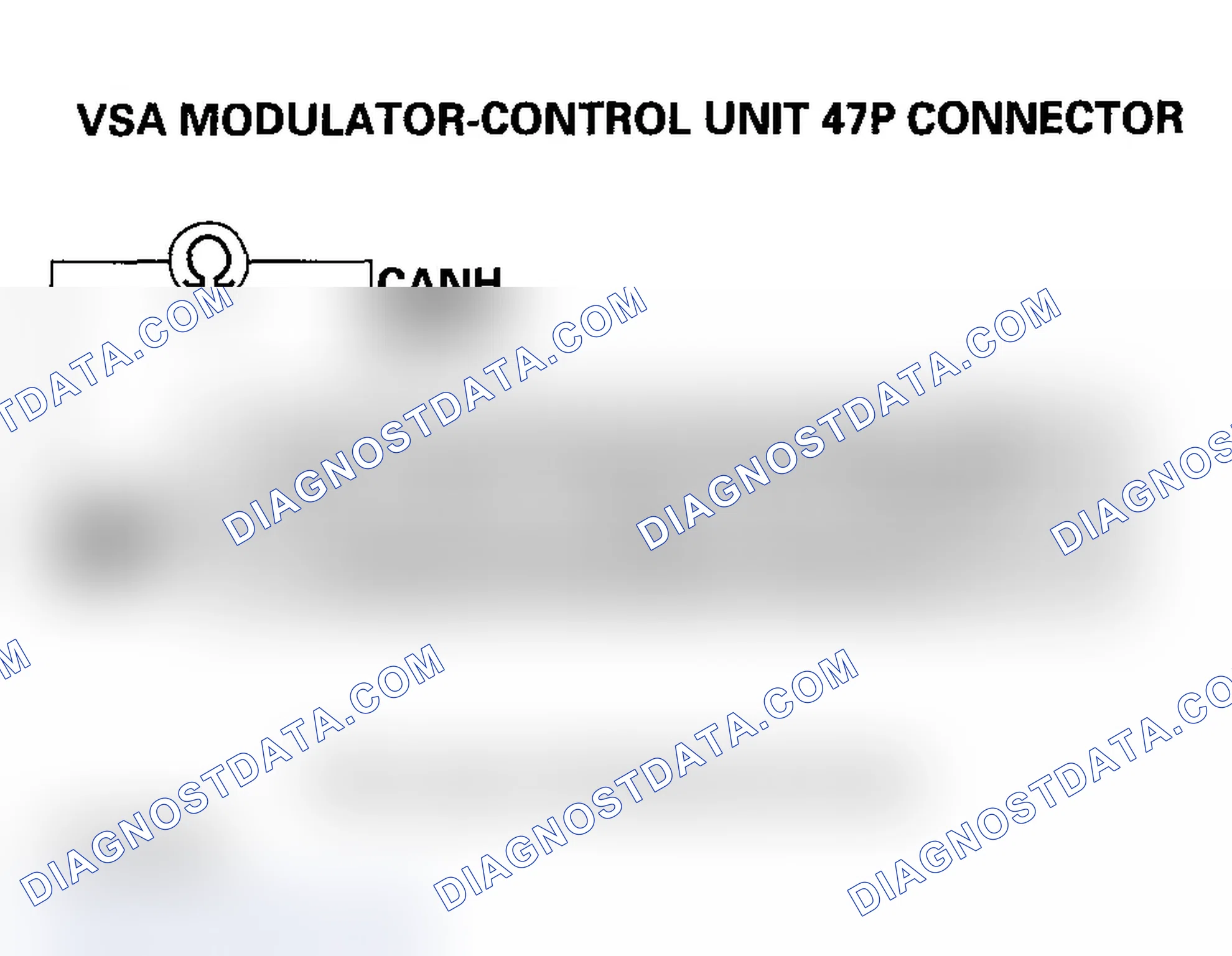 Scheme 181: DTC U0122: F-CAN Malfunction (VSA Modulator-Control Unit-PCM)