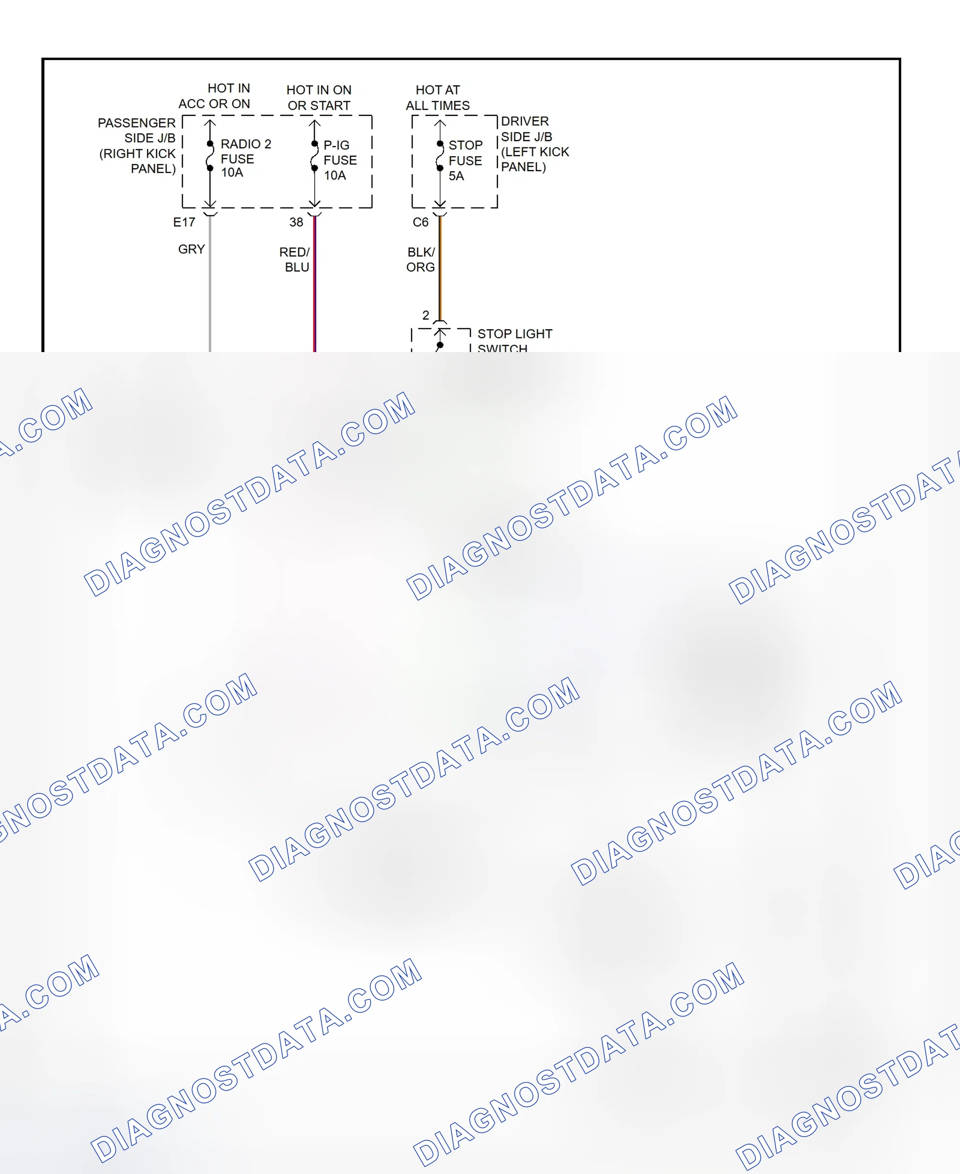 Scheme 316: Shift Interlock System Wiring Diagram (2002 - Lexus SC430)