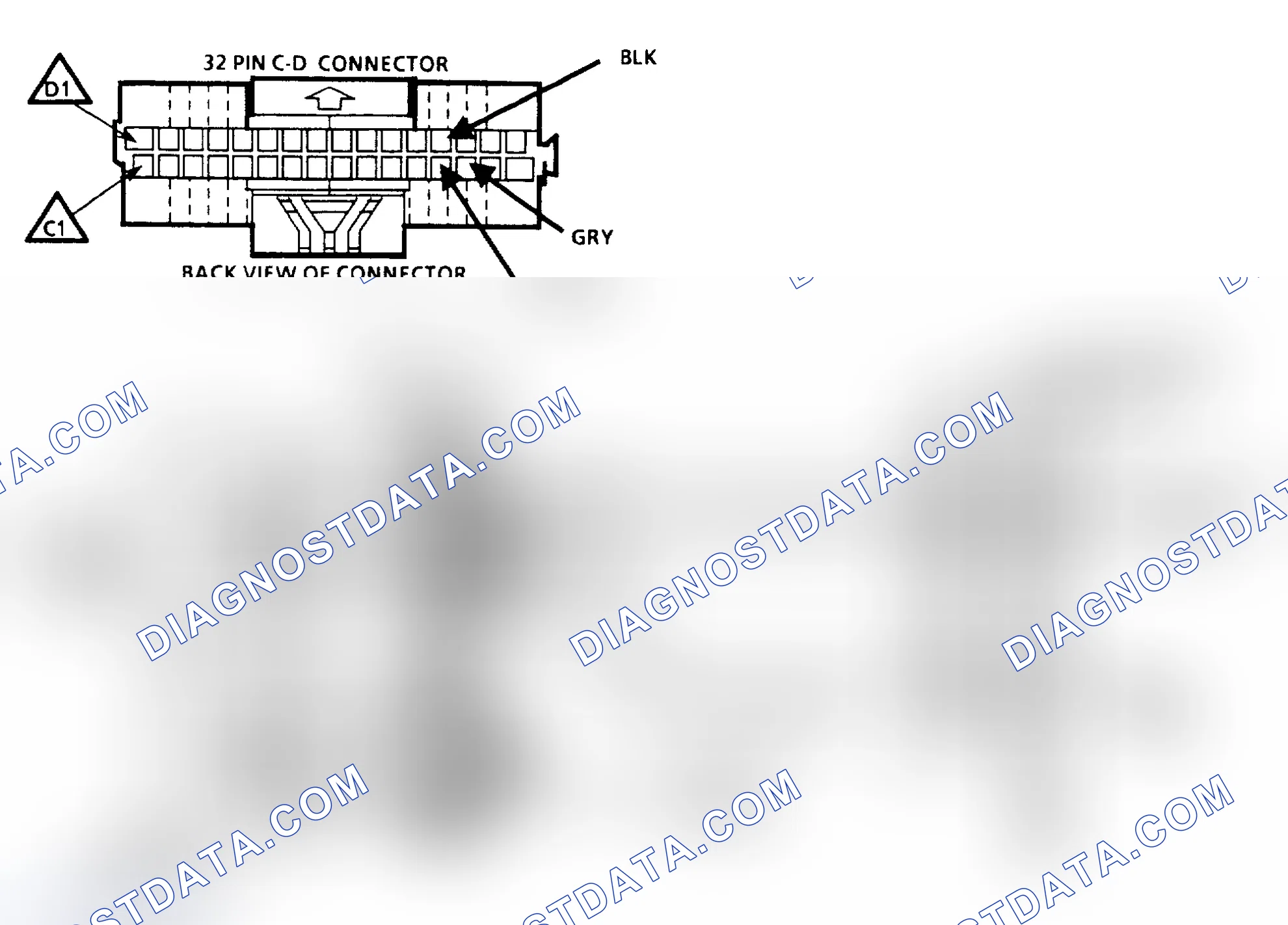 Scheme 301: Code 22 Schematic, TPS Signal Voltage Low (All Engines)