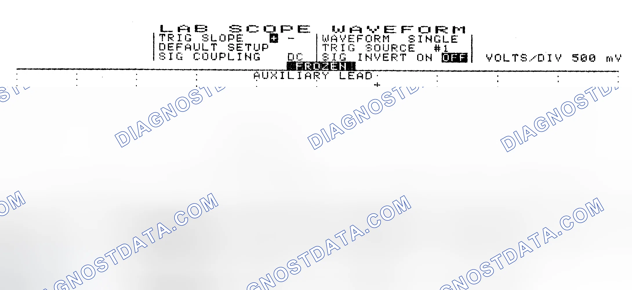 Scheme 10: Single Injector w/Excessive Current Flow - Current Pattern