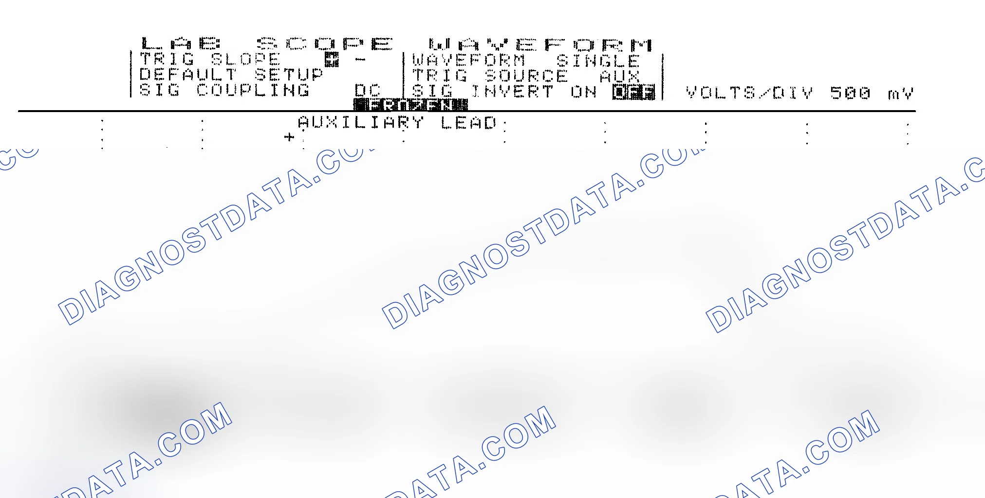Scheme 14: Single Injector w/Excessive Current Flow - Current Pattern