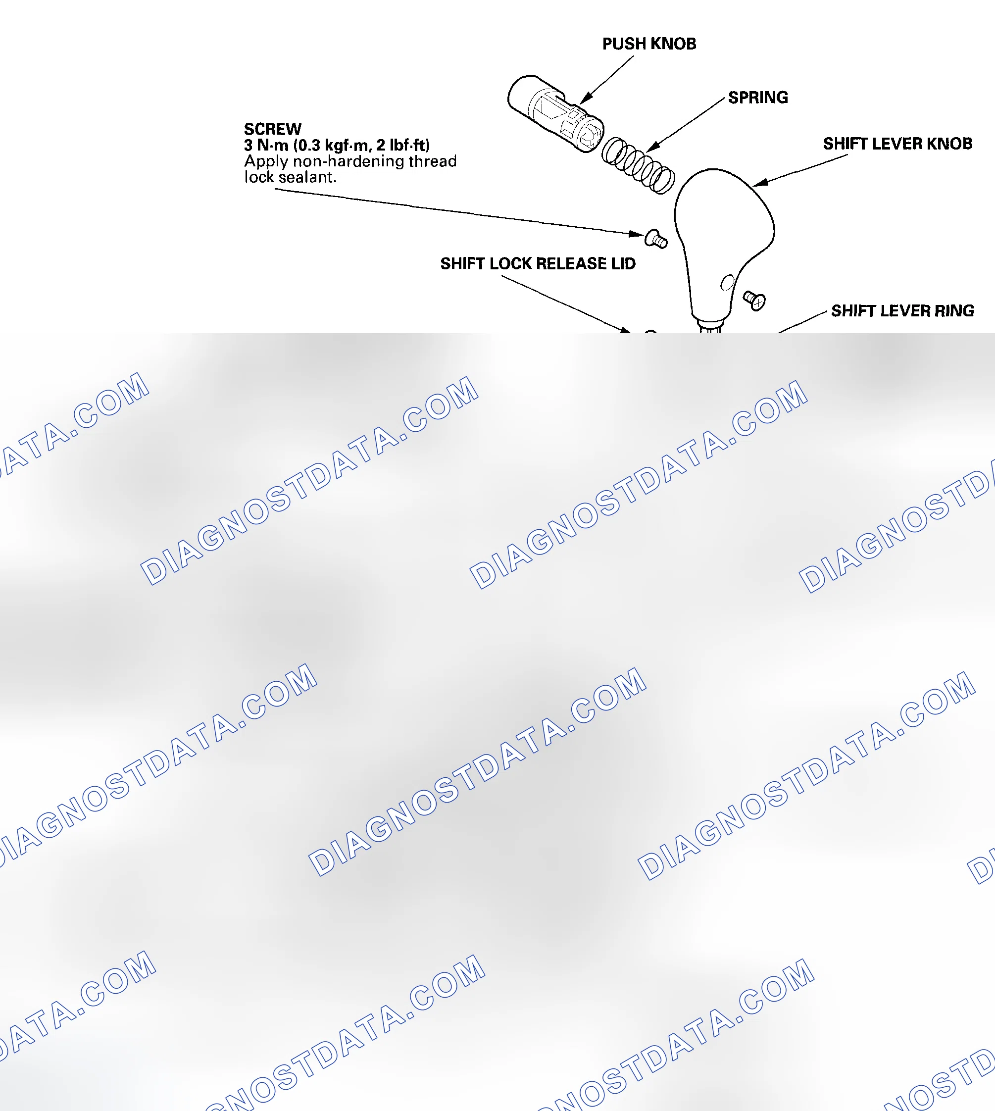Scheme 393: Shift Lever Disassembly/Reassembly