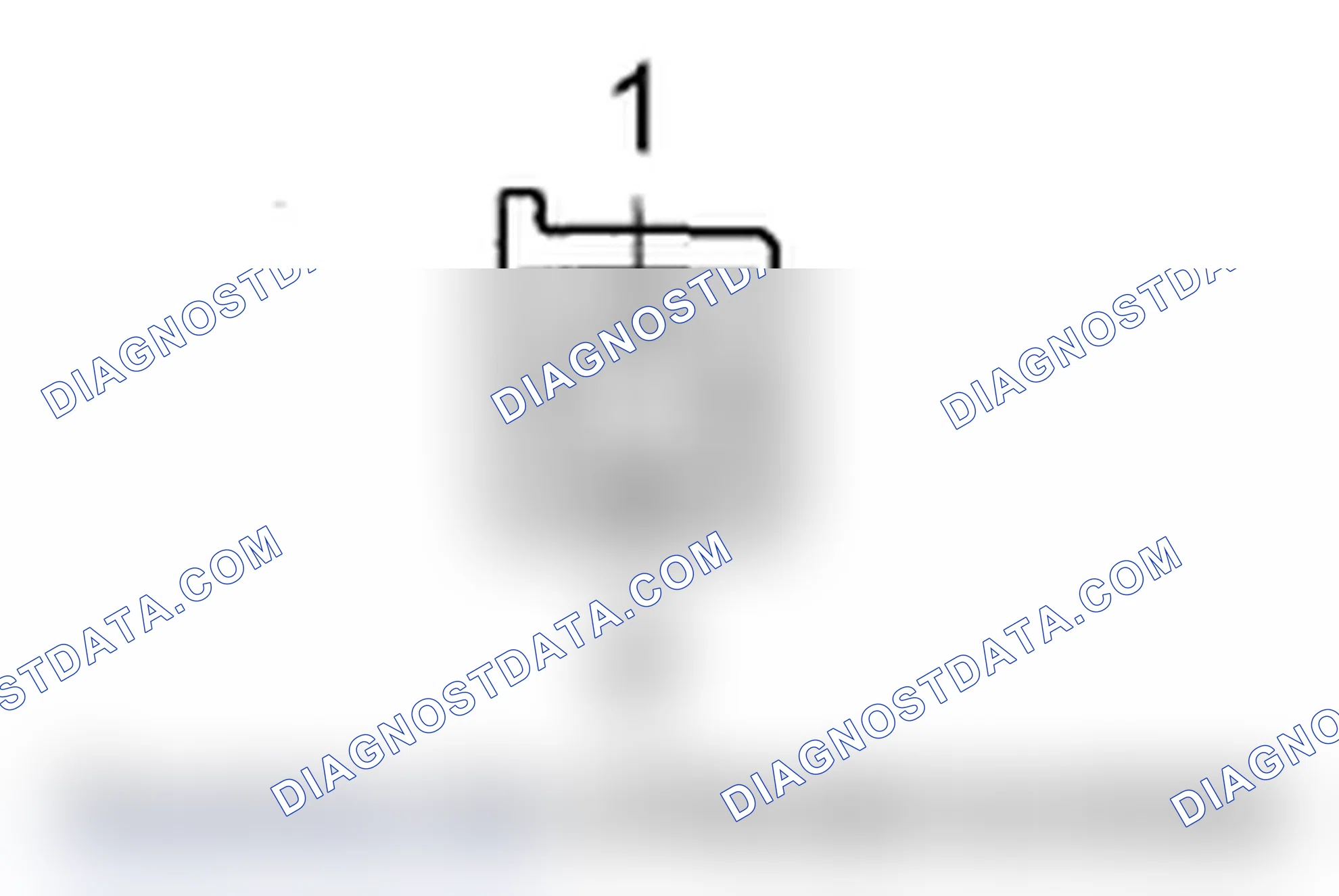 Scheme 1199: ACURALINK CONTROL UNIT (XM RECEIVER) CONNECTOR B (2P)