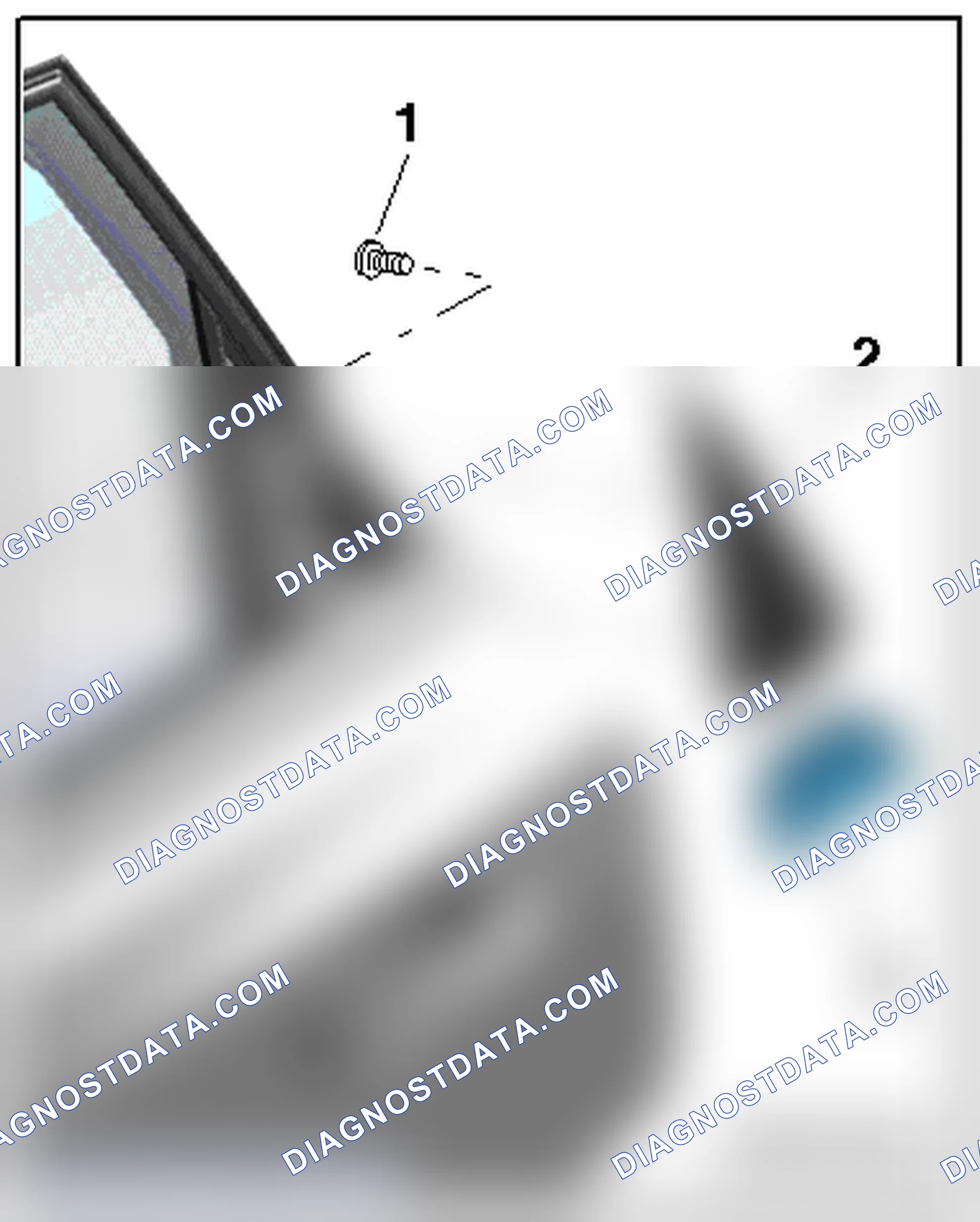 Scheme 19: REAR DOOR C-PILLAR TRIM