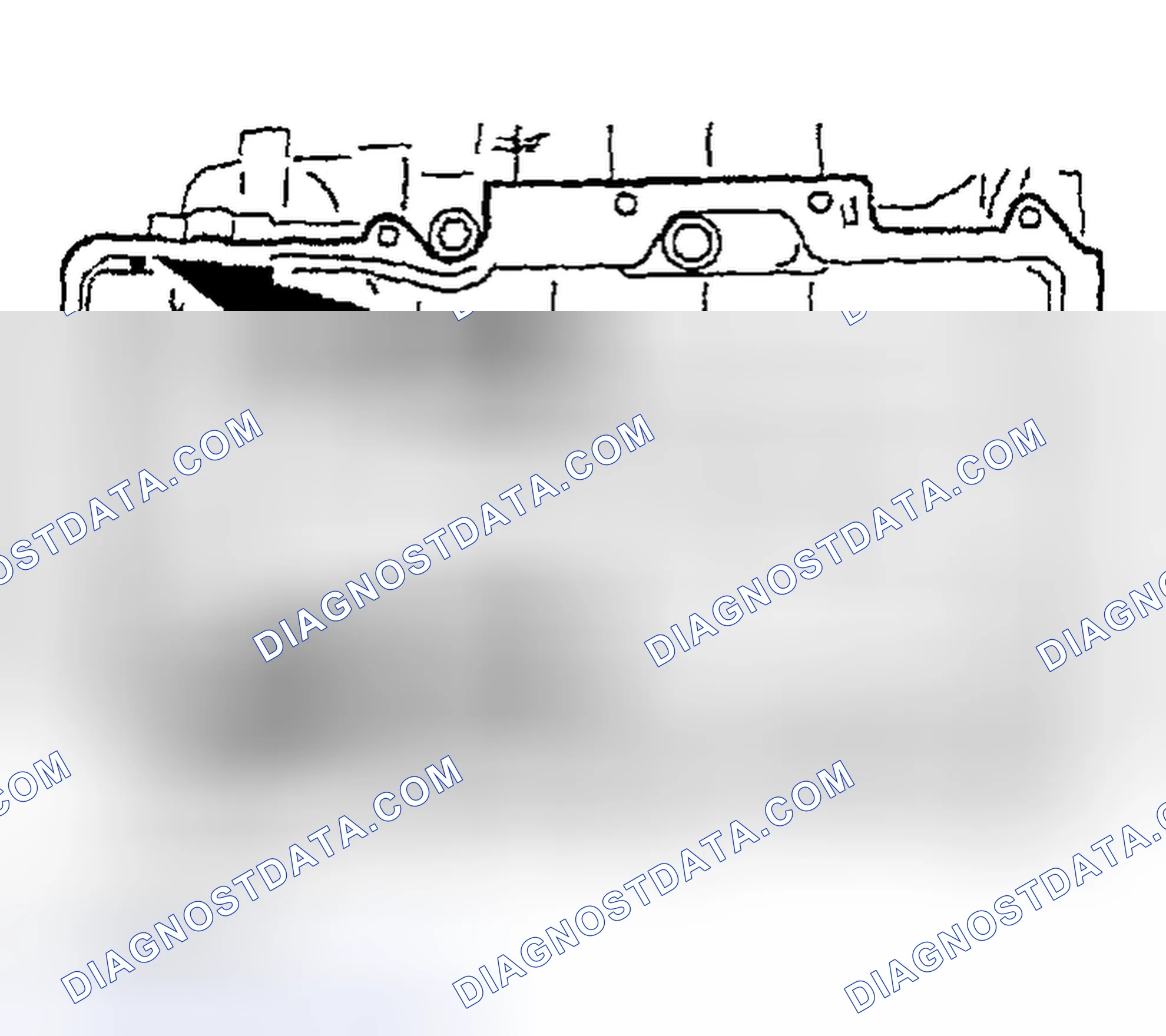Scheme 10: OIL PAN GASKET INSTALLATION NOTE
