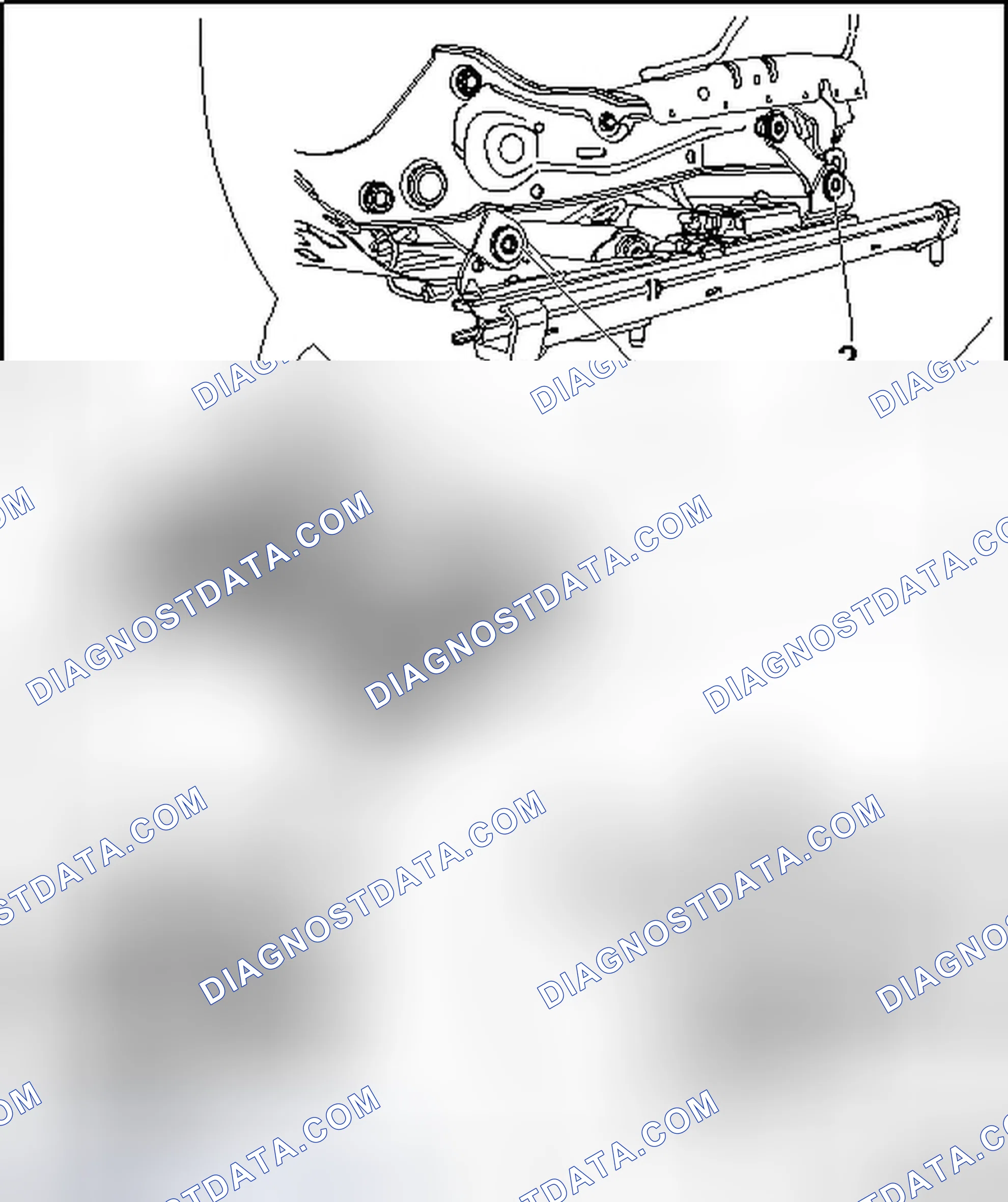 Scheme 71: POWER FORWARD/BACK ADJUSTMENT UNIT