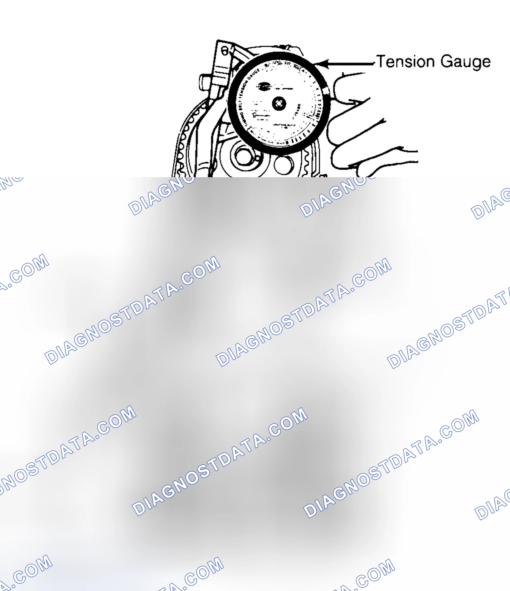 Scheme 3: Adjusting Typical Timing Belt Tension