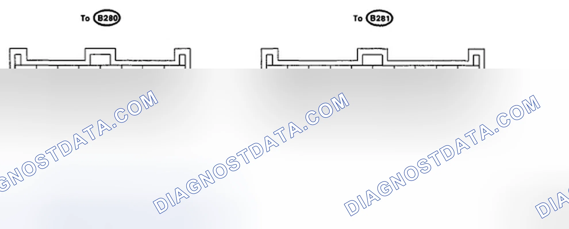 Scheme 52: Identifying AT Shift Lock Control System Connector Terminals