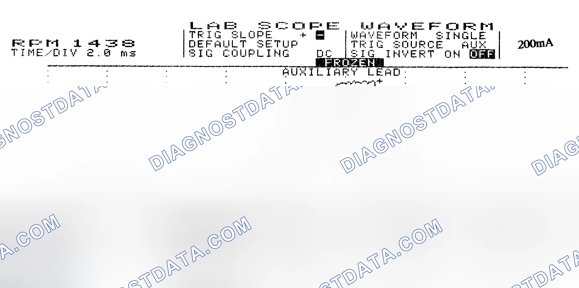 Scheme 15: Single Injector w/Normal Current Flow - Current Pattern