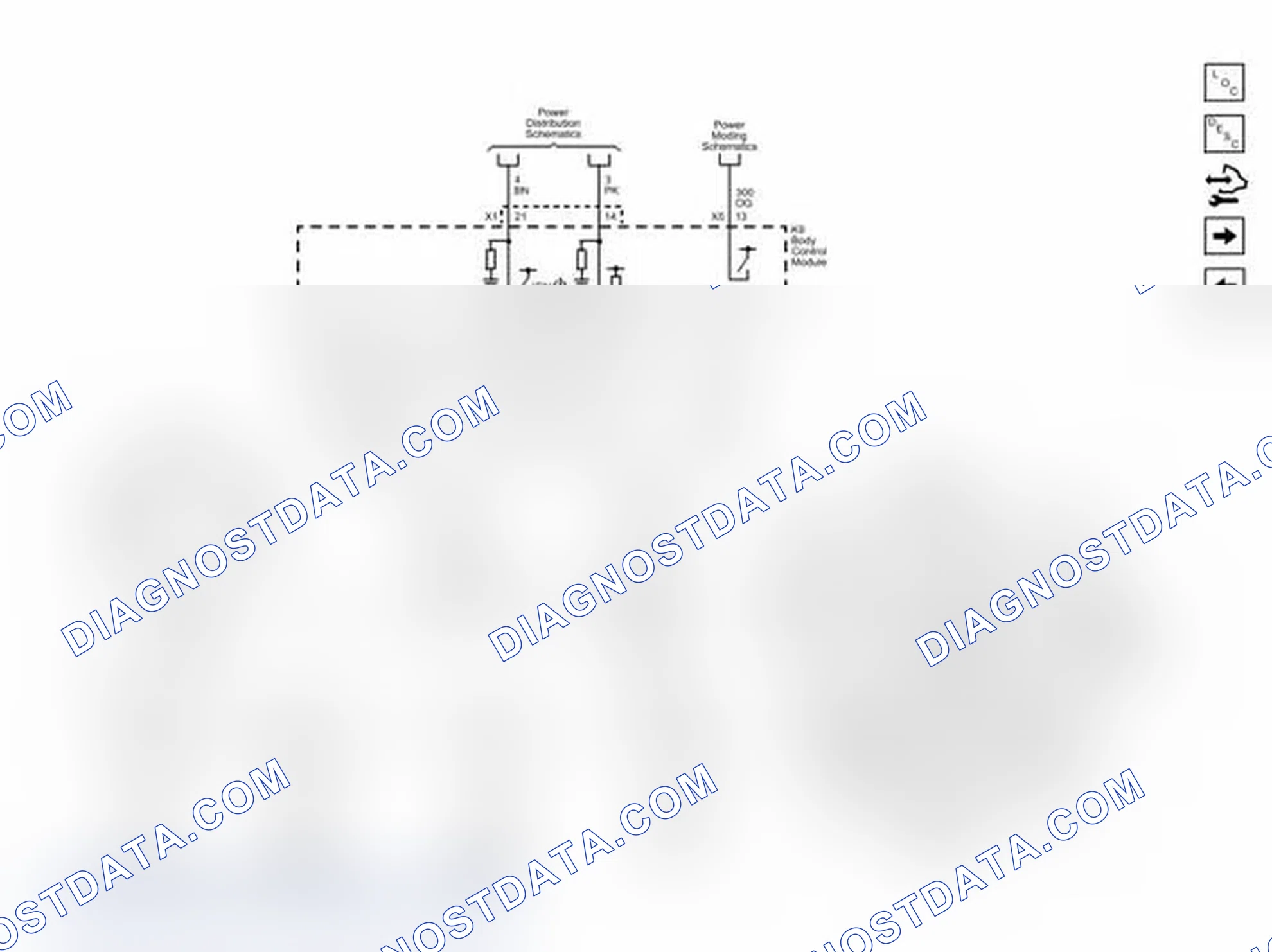 Scheme 8: BCM Inputs and Outputs (1 of 4) Wiring Schematics