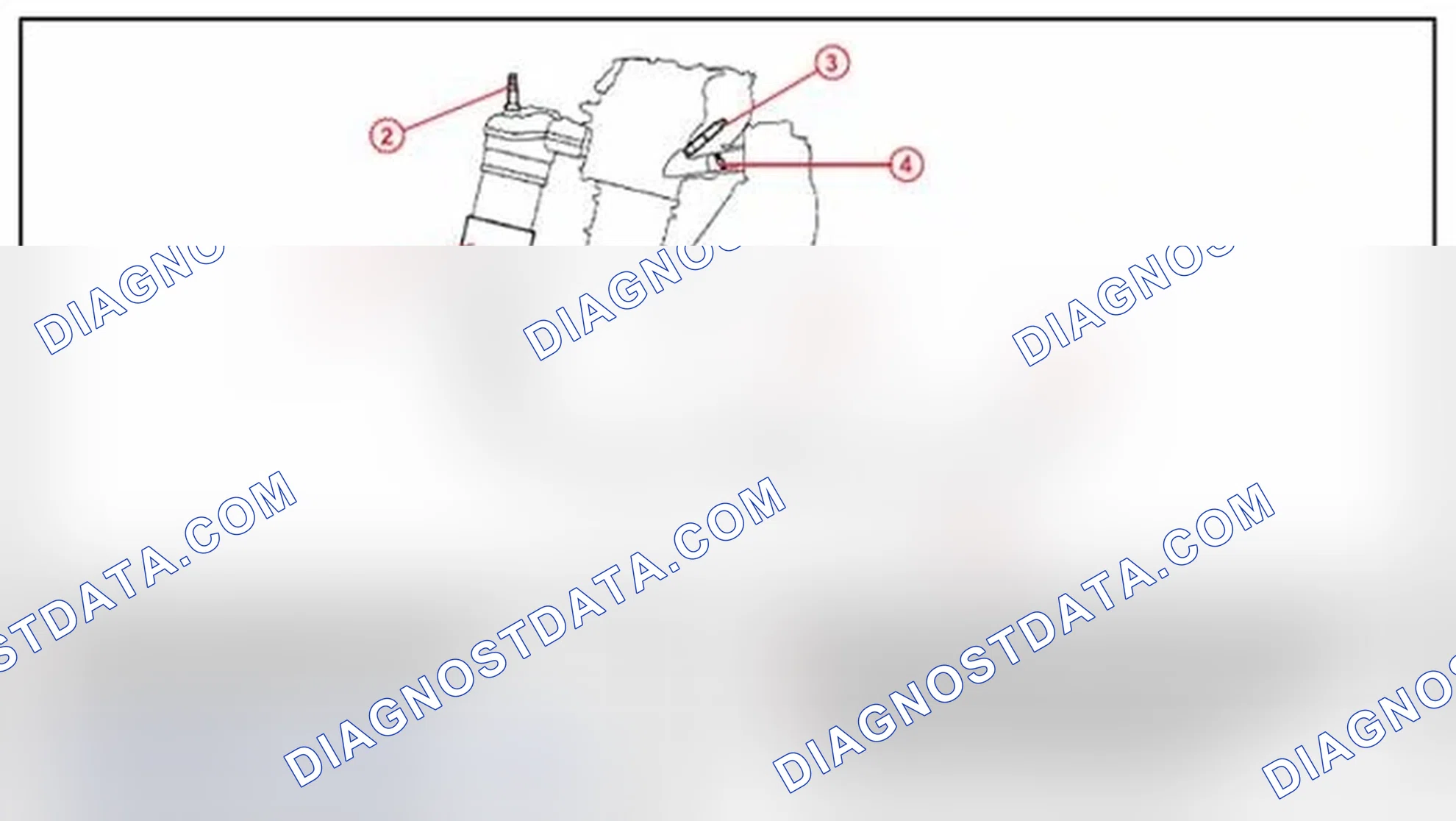 Scheme 96: A/F And O2 Sensor Identification - 2AZ-FE PZEV