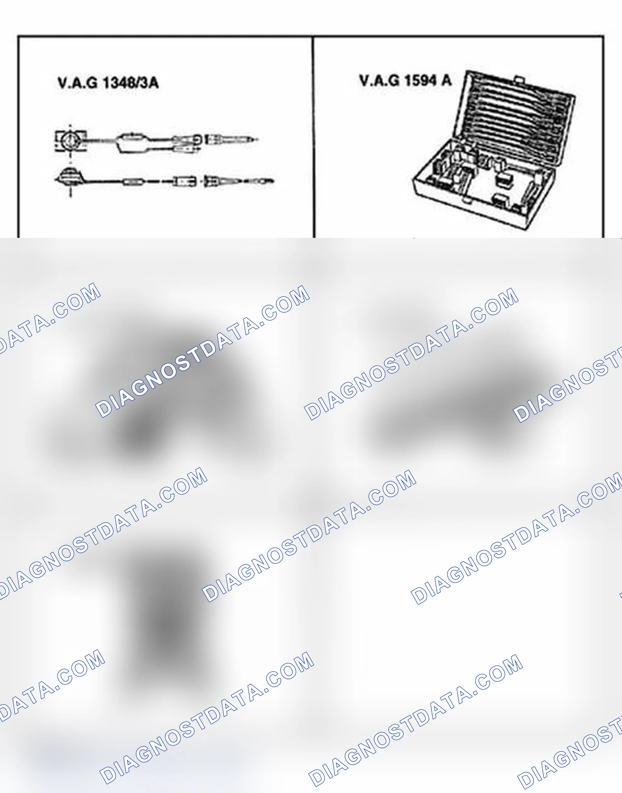 Scheme 444: Special tools and equipment
