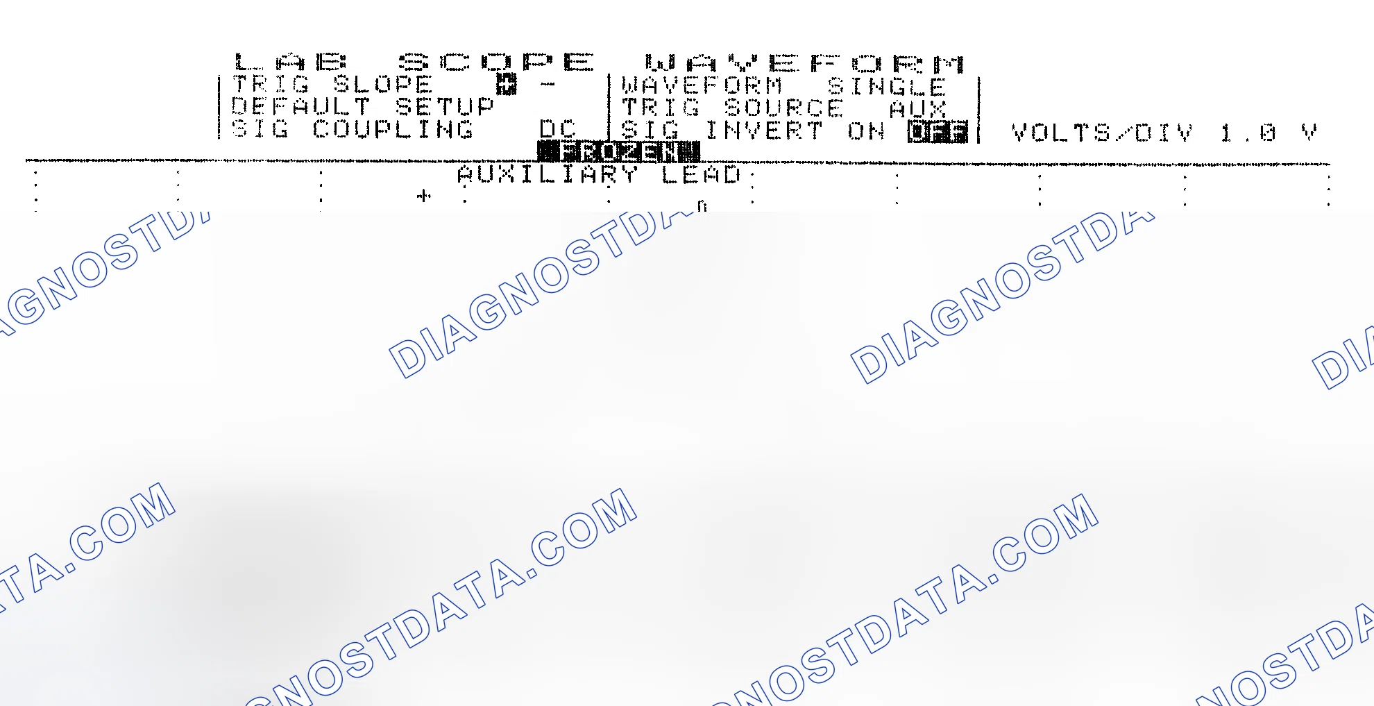 Scheme 19: Single Injector w/Excessive Current Flow - Current Pattern
