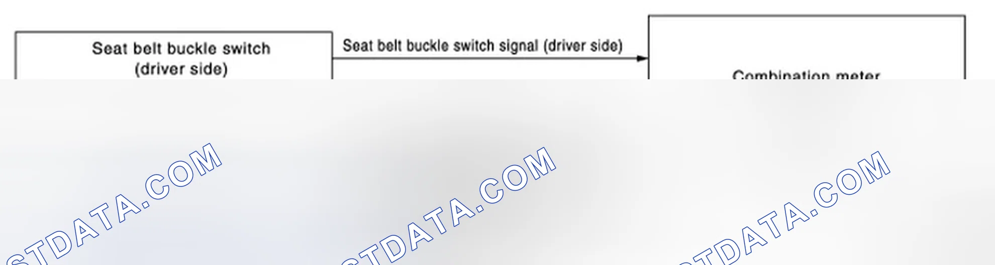 Scheme 39: SEAT BELT WARNING CHIME: System Diagram