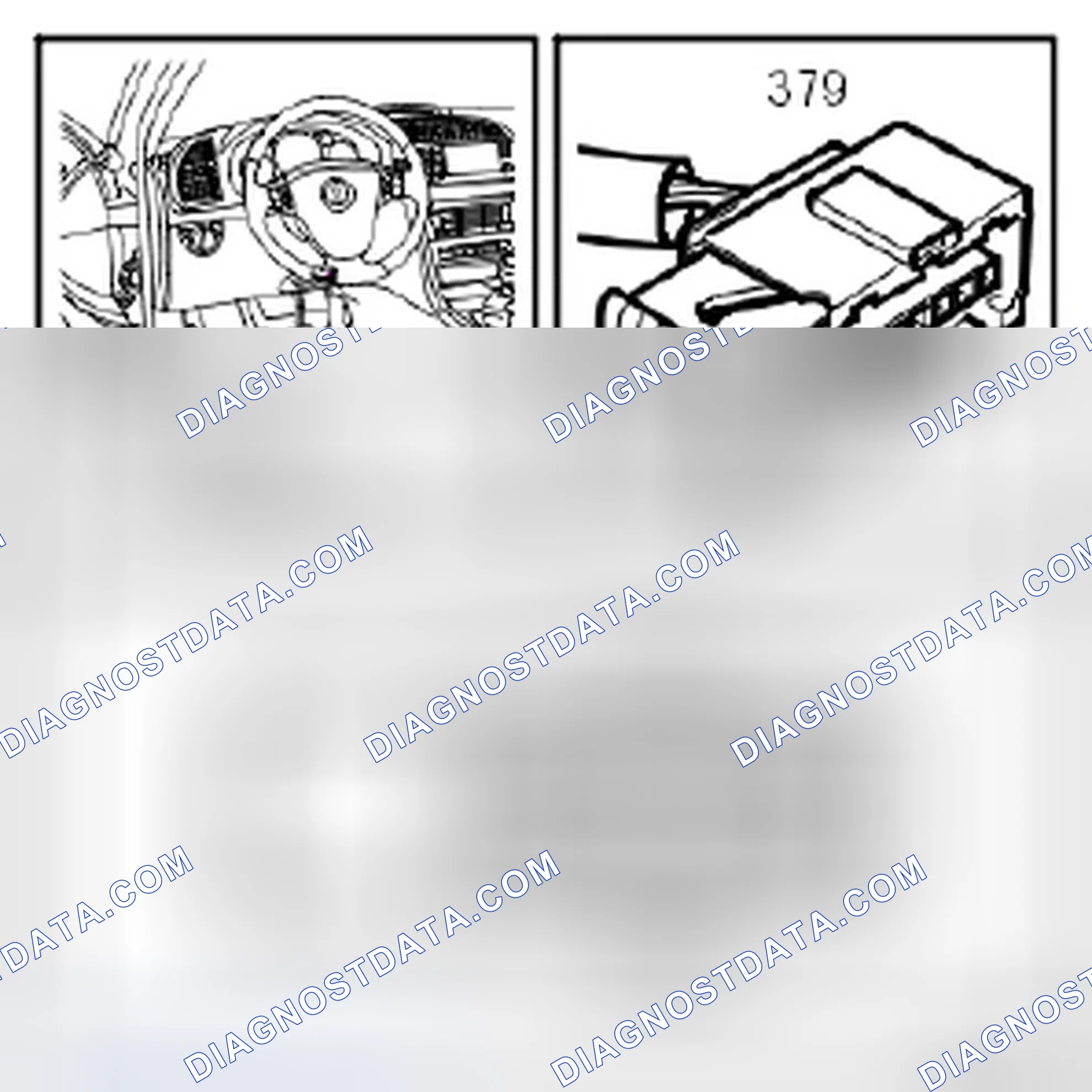 Scheme 867: Accelerator pedal position sensor (379)