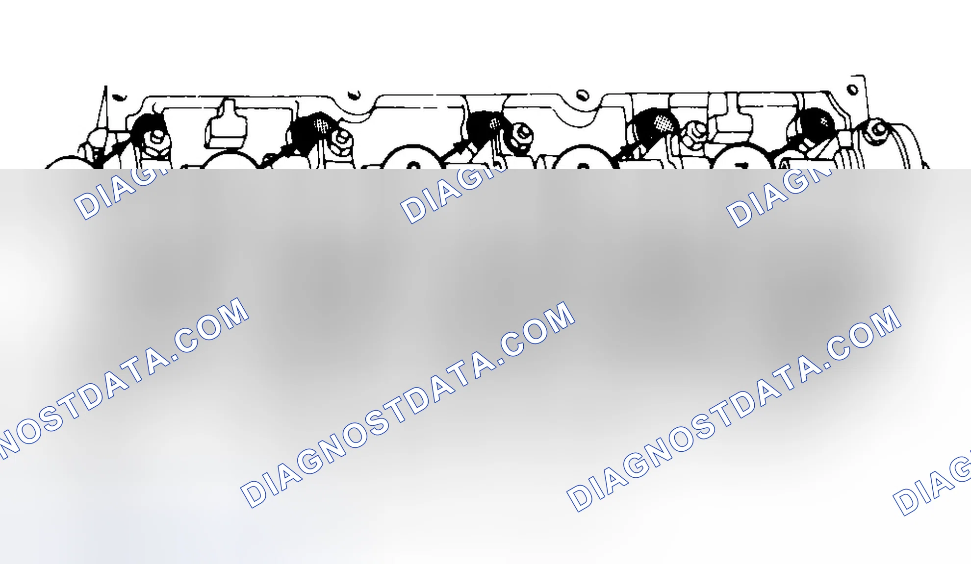Scheme 7: Typical Cylinder Head Tightening or Loosening Sequence