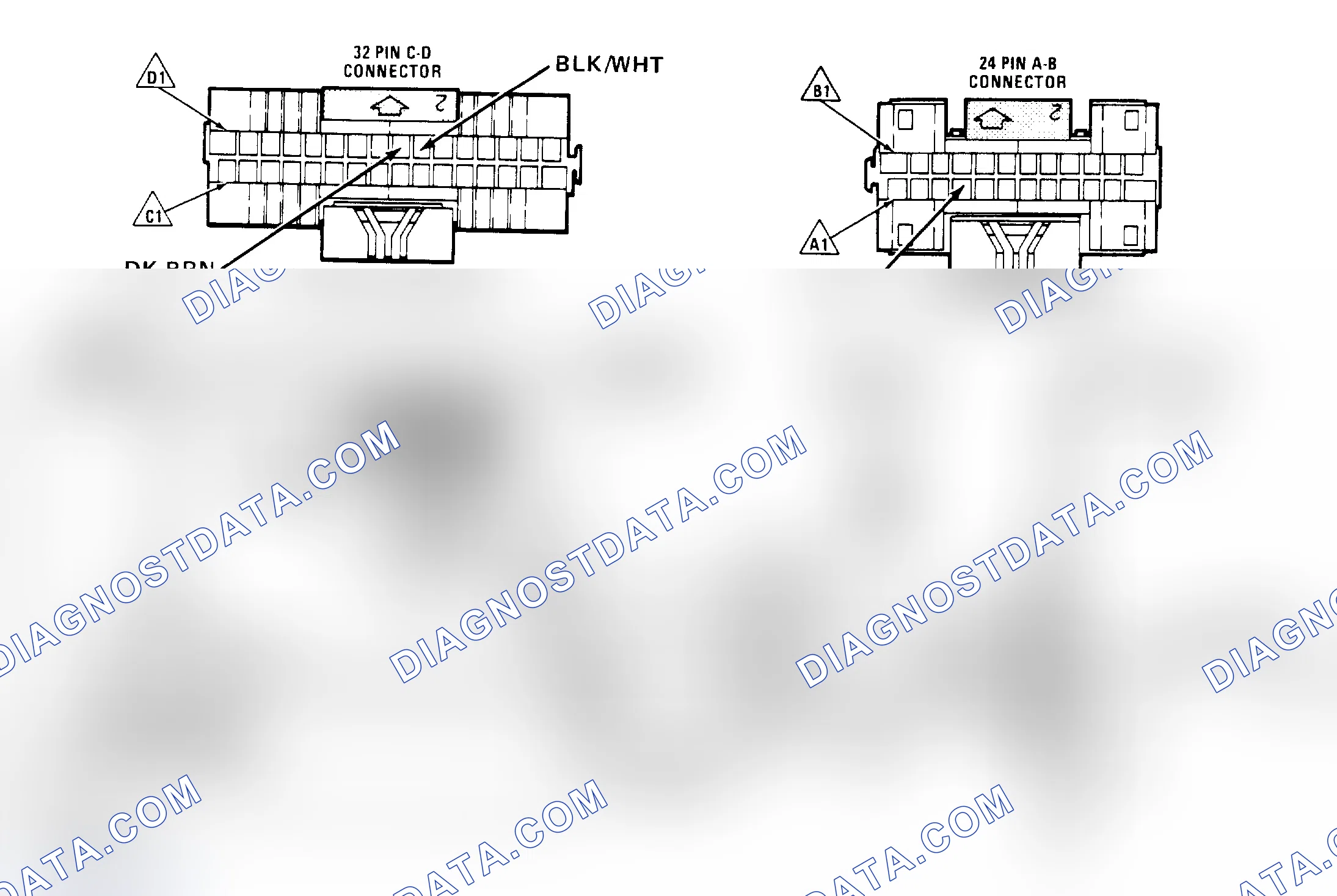 Scheme 313: Code 32 Schematic, EGR Vacuum Control (3.0L & 3.8L)