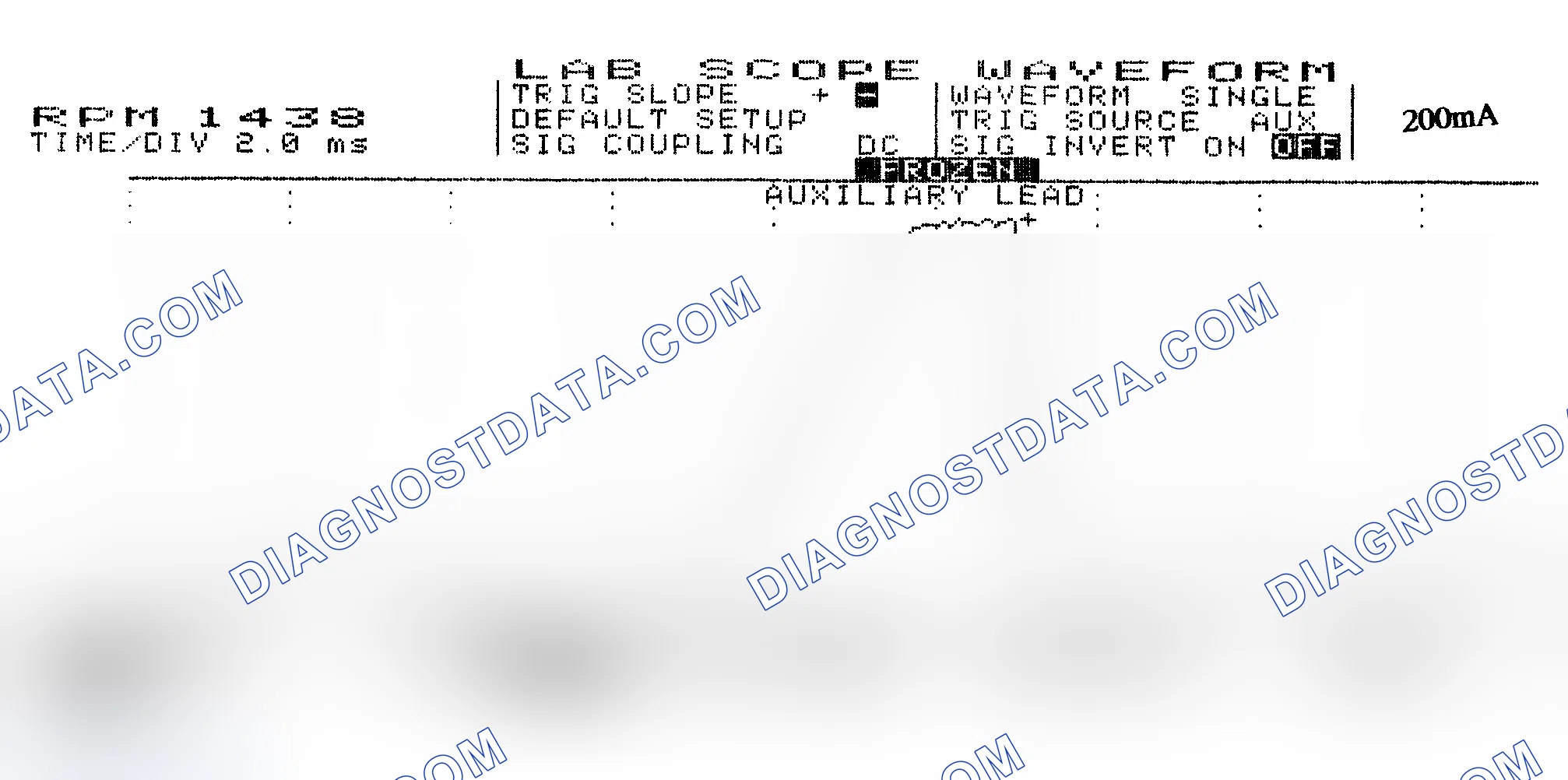 Scheme 15: Single Injector w/Normal Current Flow - Current Pattern