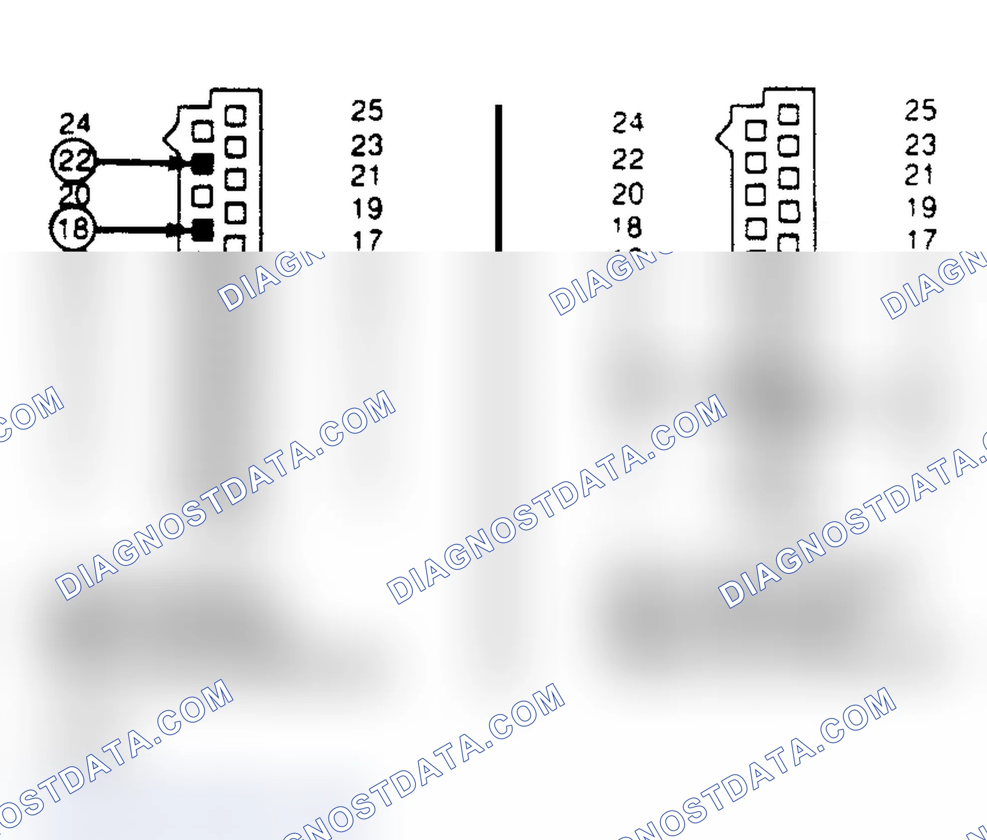 Scheme 149: Logic Module Red Connector View From Wire End & Test Logic Module White Connector View From Wire End