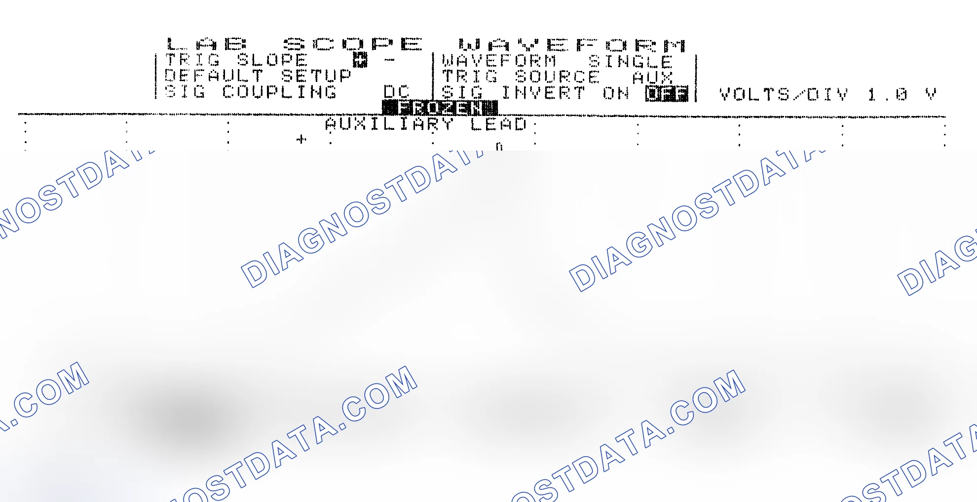 Scheme 19: Single Injector w/Excessive Current Flow - Current Pattern
