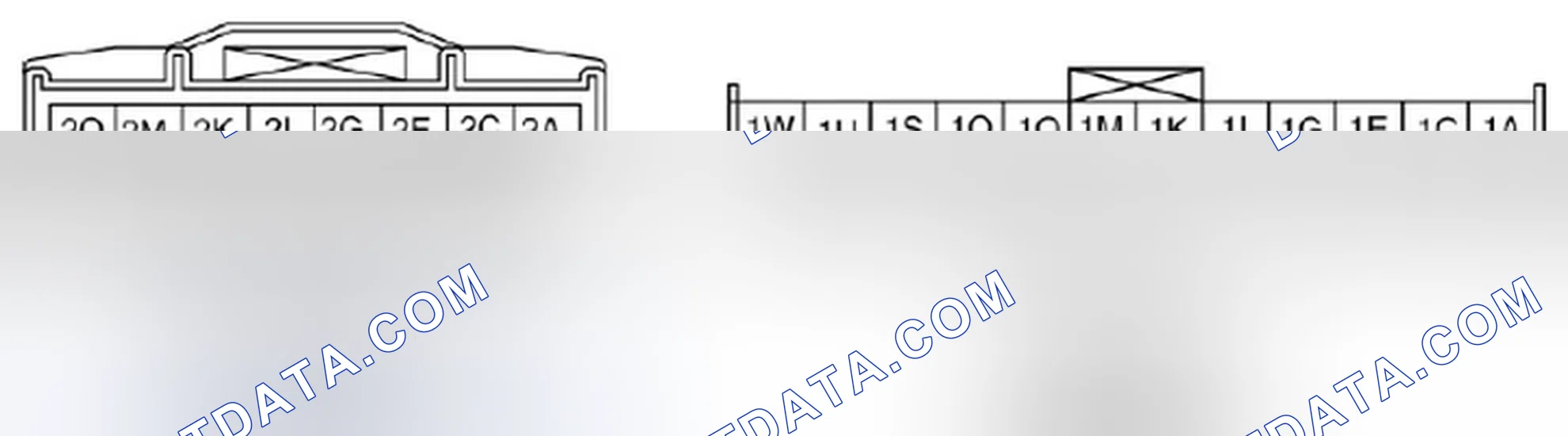 Scheme 18: Identifying Climate Control Unit Connector Terminals