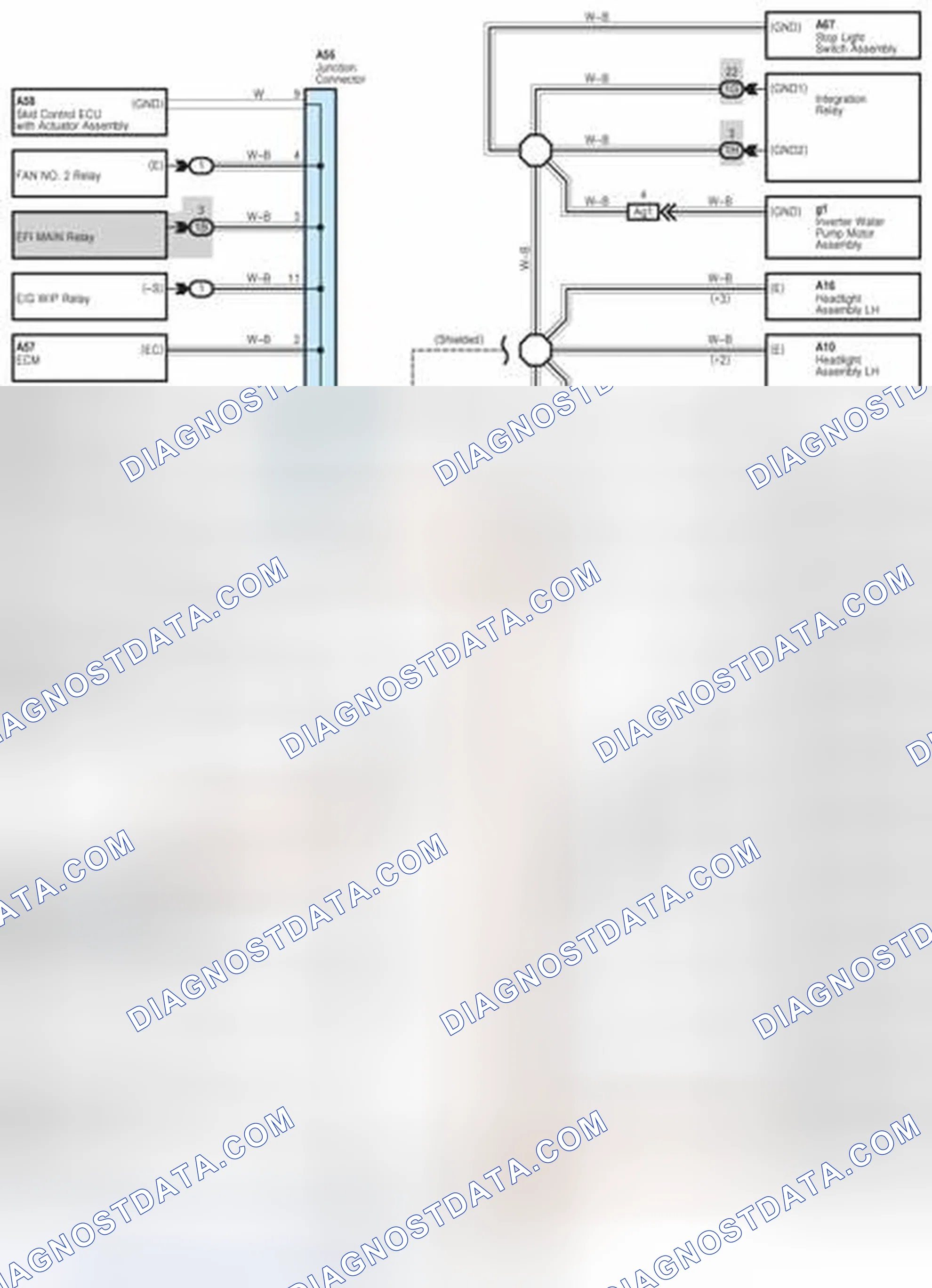 Scheme 604: Ground Point Electrical Wiring Diagram (2 Of 8)