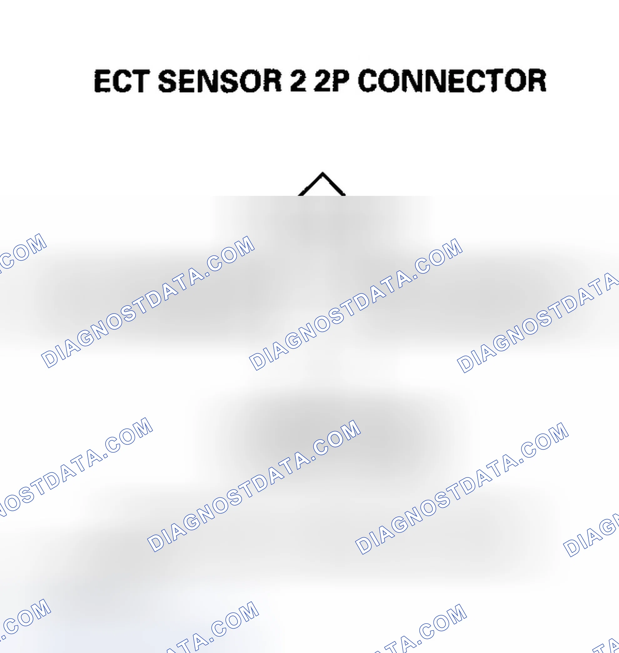 Scheme 105: DTC P2185: ECT Sensor 2 Circuit High Voltage