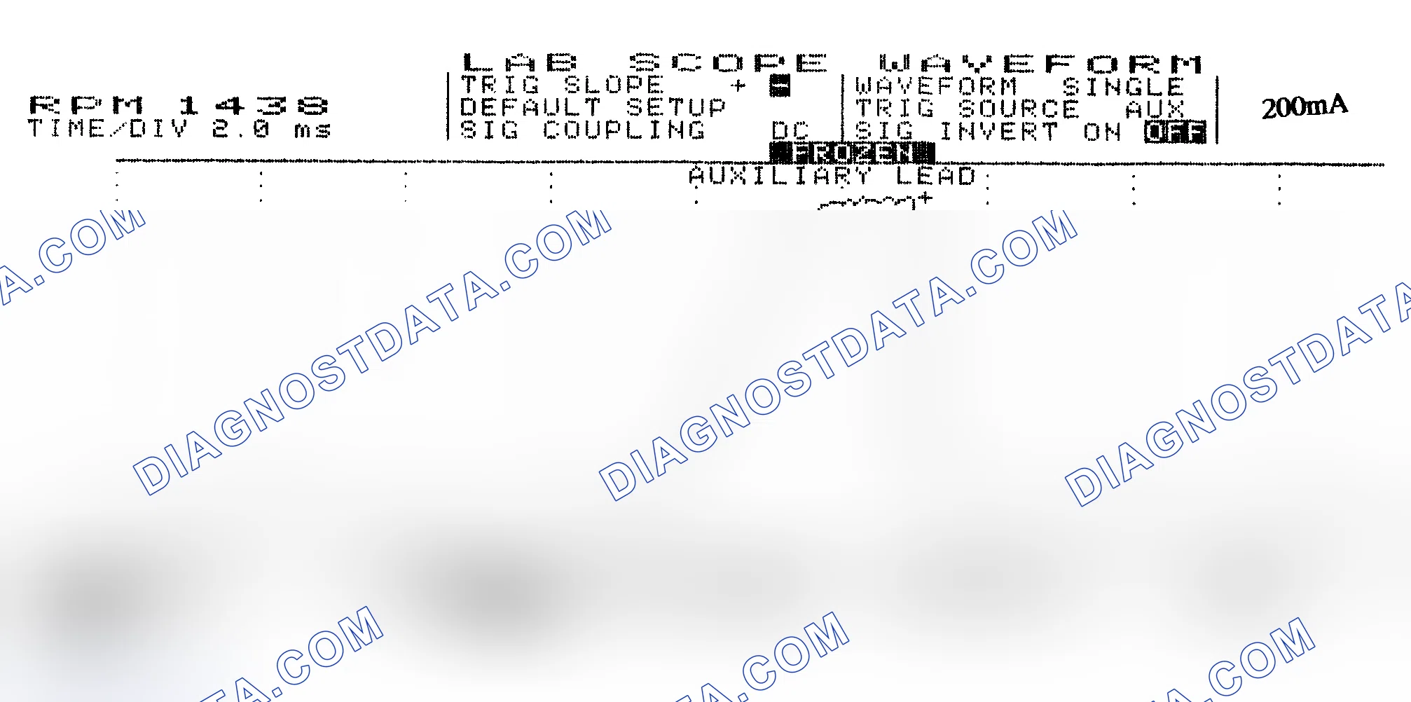 Scheme 15: Single Injector w/Normal Current Flow - Current Pattern