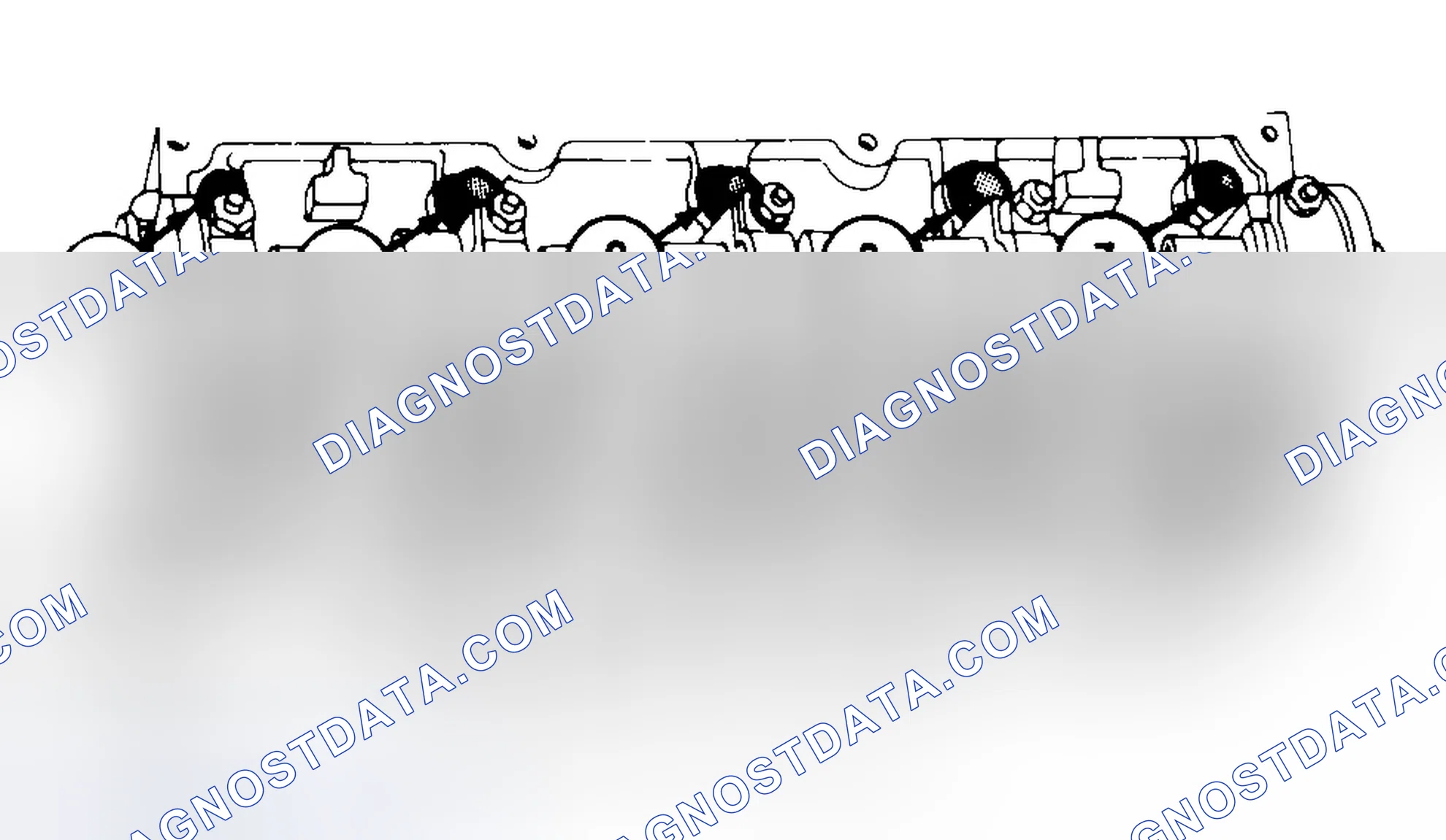 Scheme 7: Typical Cylinder Head Tightening or Loosening Sequence